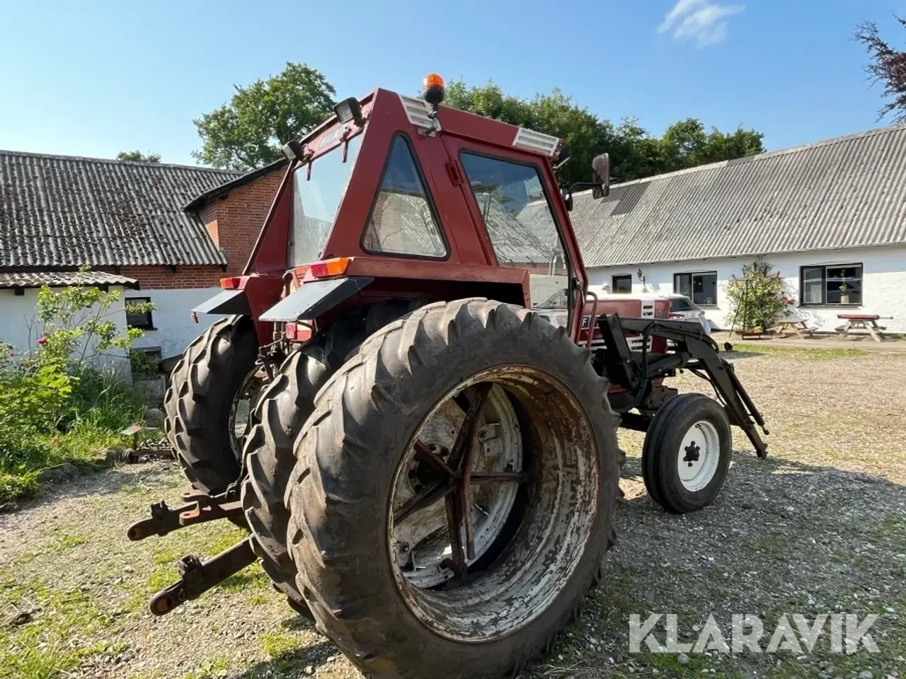 Billede 3 - Traktor Fiat 780 med frontlæsser og Tvillingehjul