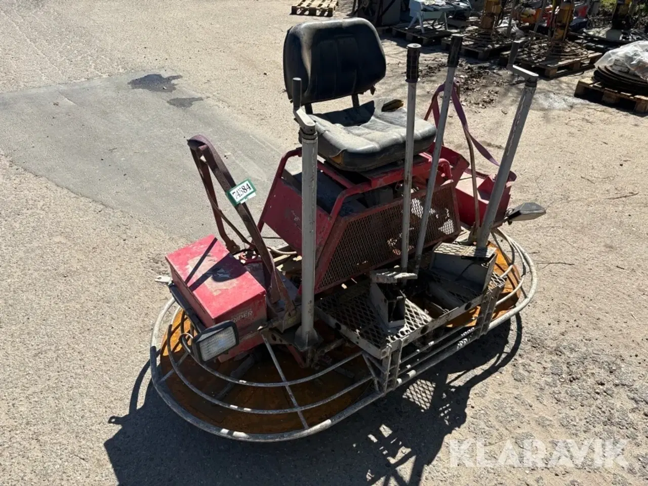 Billede 3 - Beton glitter maskine Allen Engineering 900-NL-STD