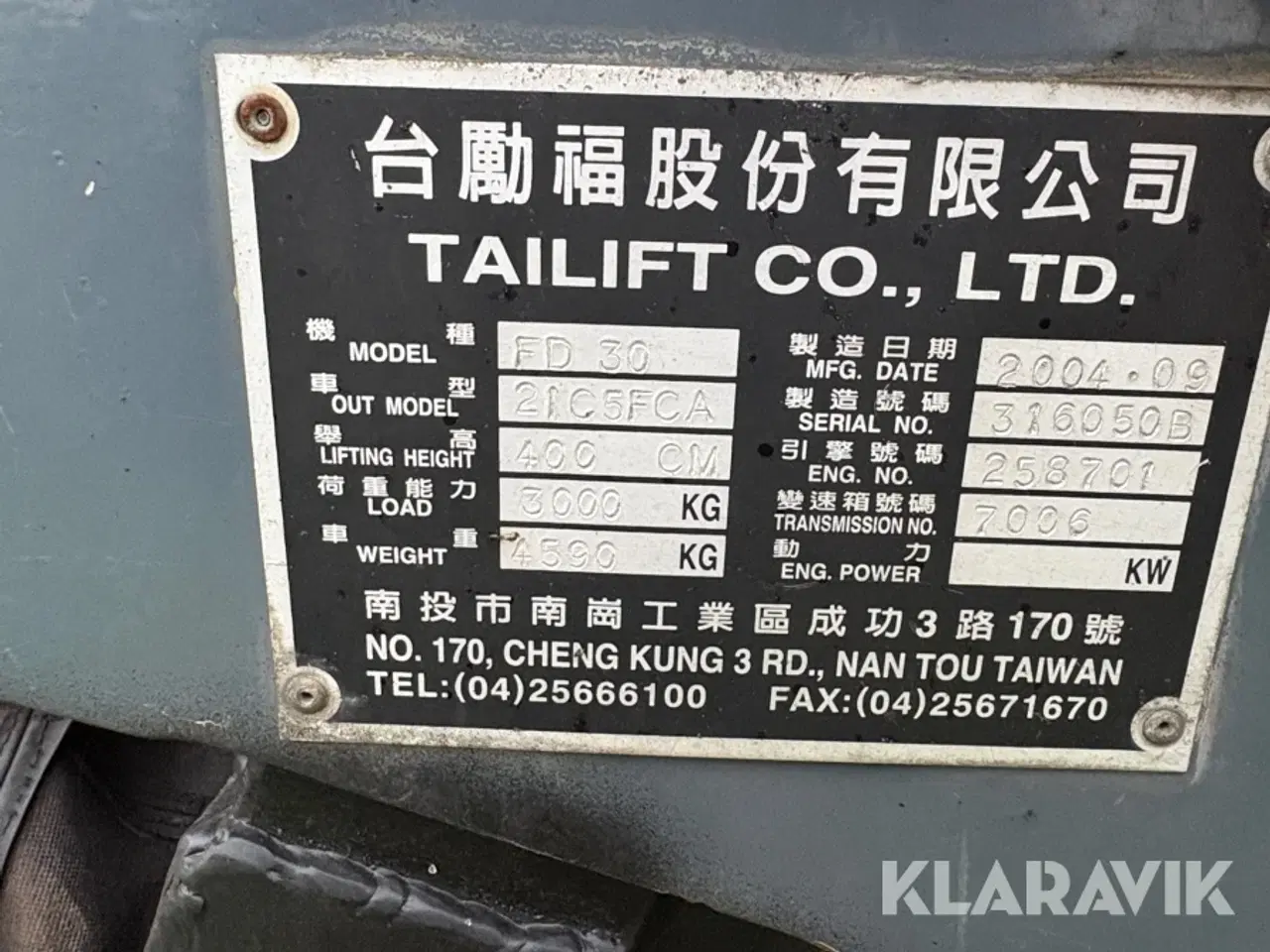 Billede 9 - Truck Thailift FD30