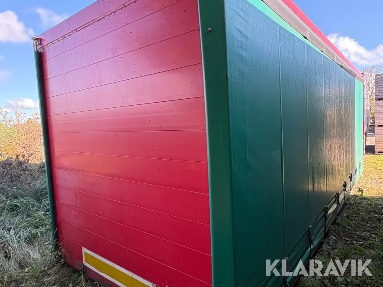 Billede 5 - Container wirehejs lukkede med pressening sider 2 Styk