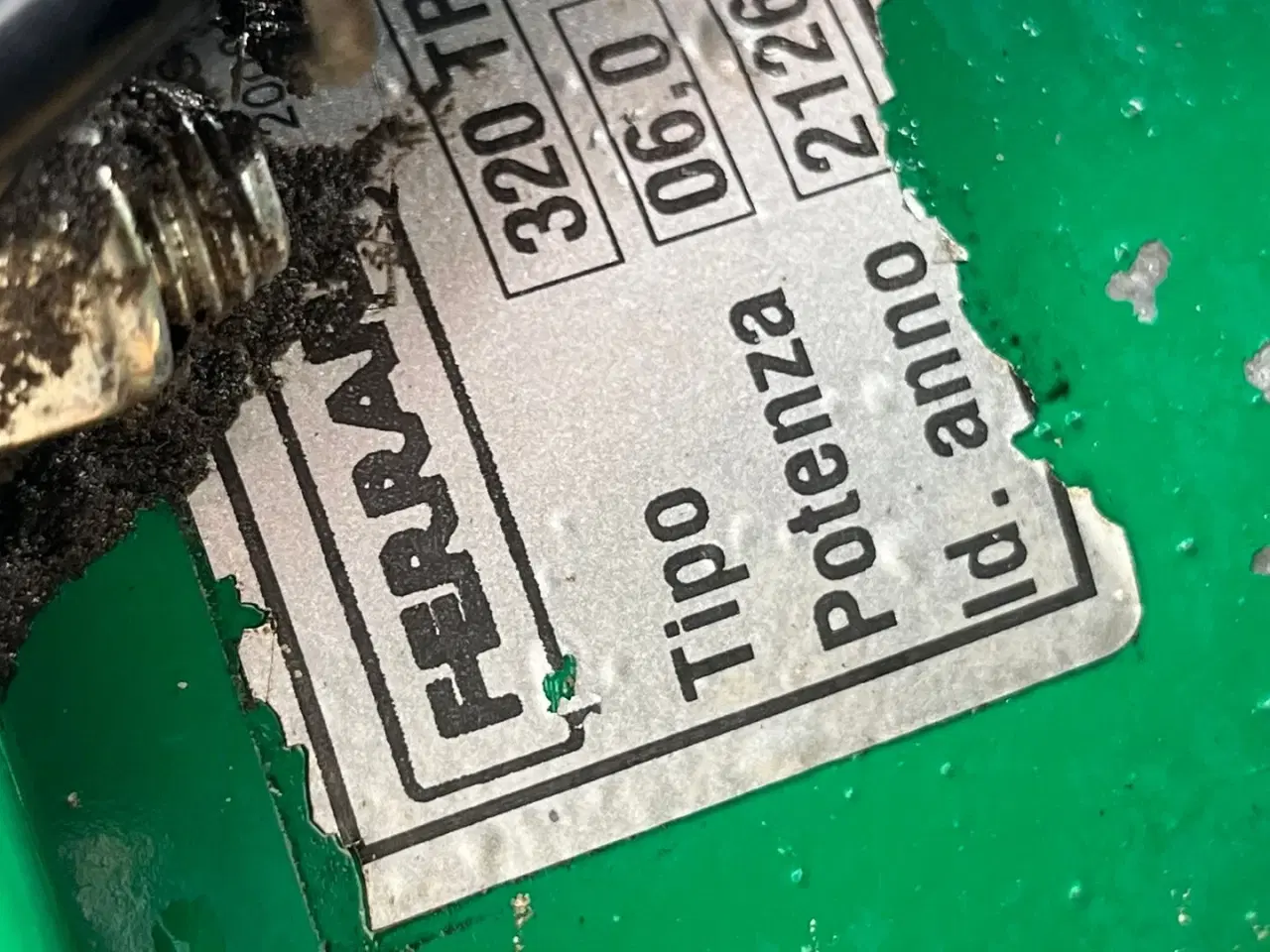 Billede 12 - Ferrari 320 Mek kost og fræser