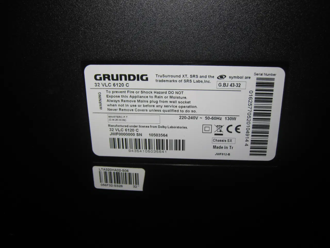 Billede 5 - 32" Grundig farve TV