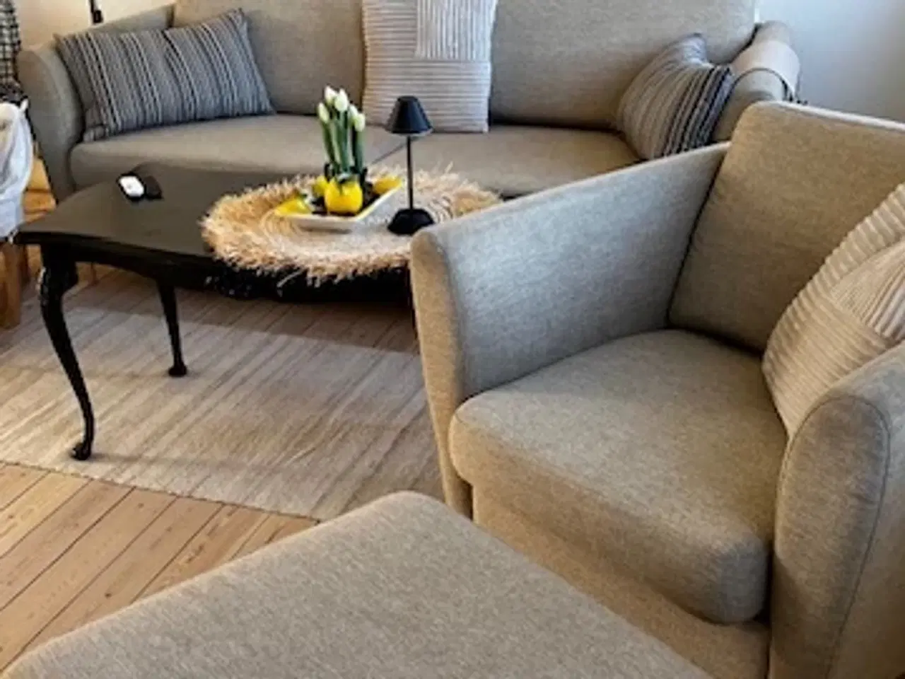 Billede 3 - Sofasæt, stof