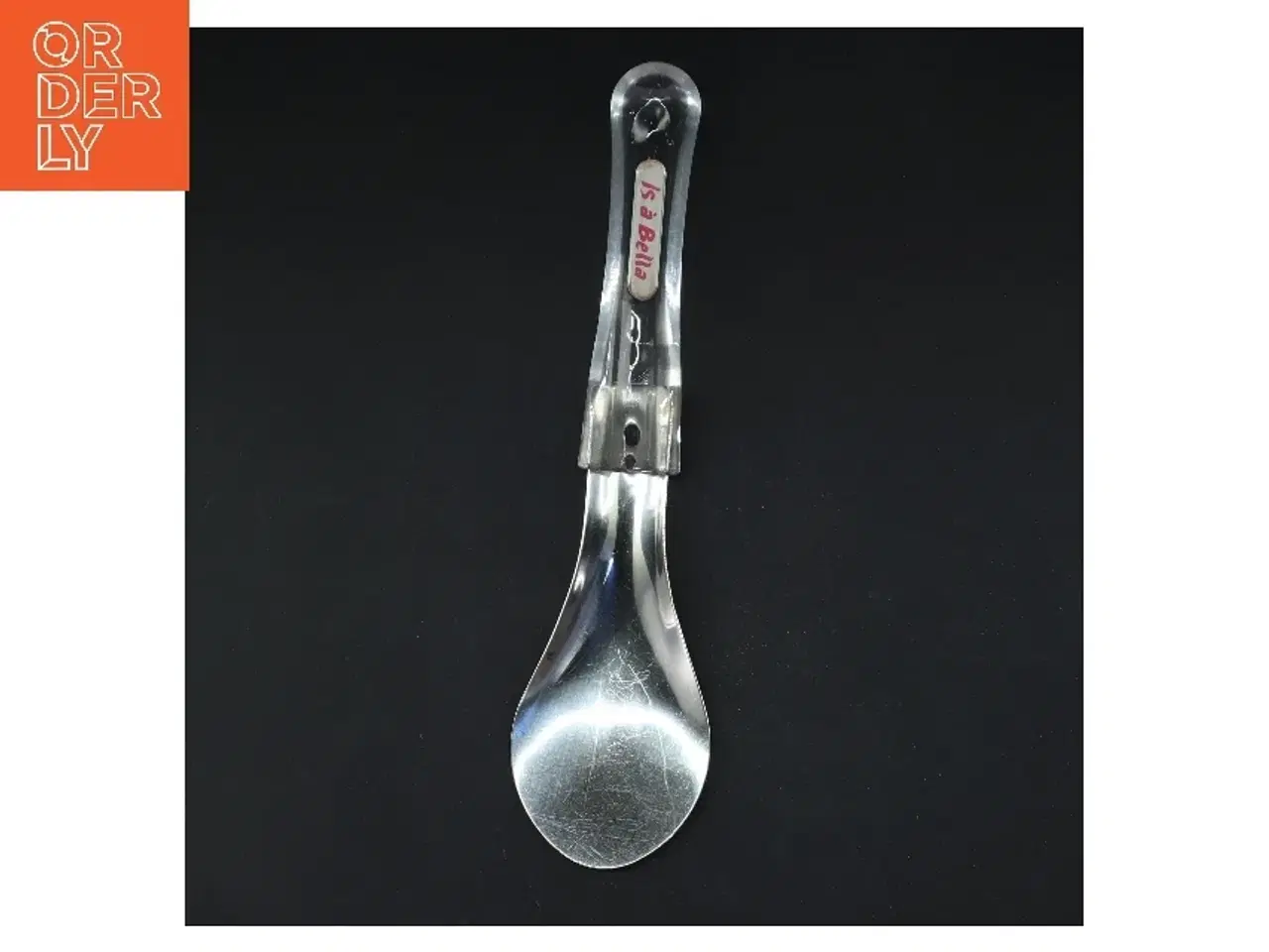 Billede 1 - Is-ske i akryl og metal fra Ia &#192; Bella (str. 26,5 cm)