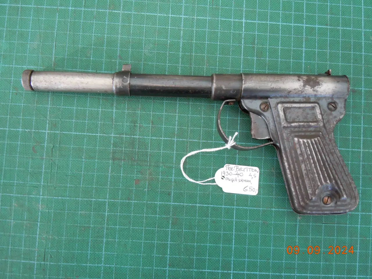 Billede 1 - Sjælden luftpistol The Briton 1930-40