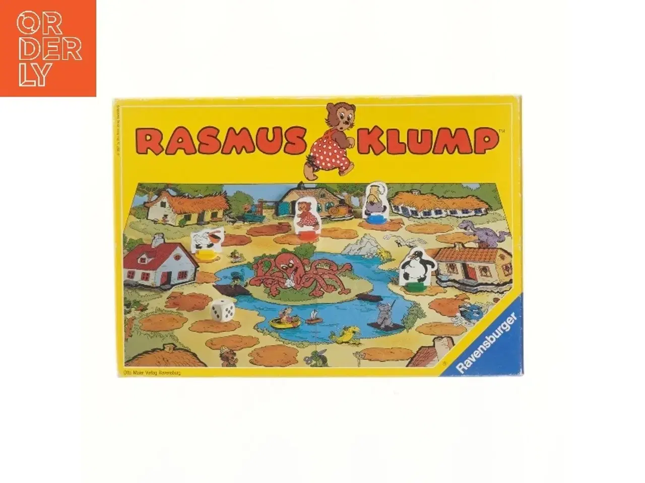 Billede 1 - Rasmus Klump spil (str. 33x23x3,5 cm)