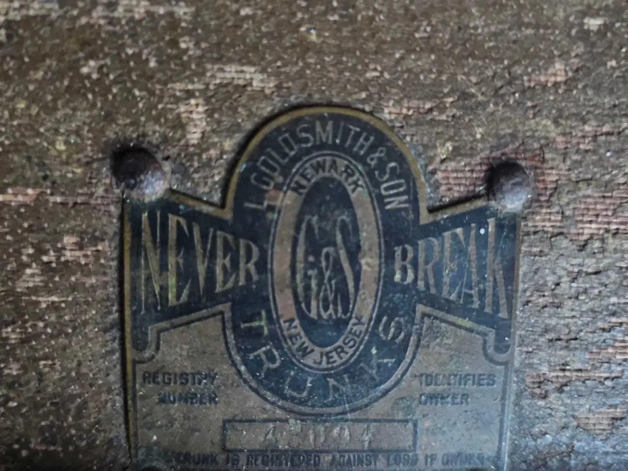 Billede 3 - Antik og autentisk rejsekuffert. 