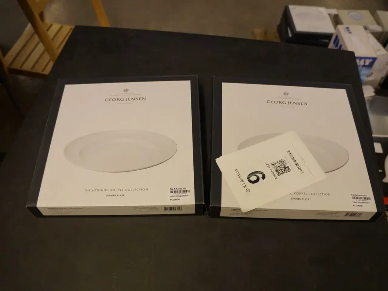 Billede 1 - 2 stk. tallerkener GEORG JENSEN