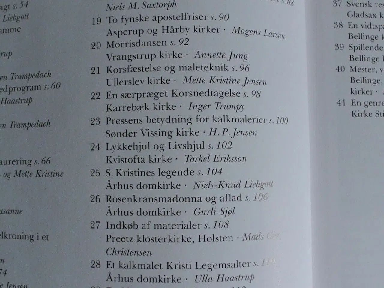 Billede 3 - danske kalkmalerier 1475-1500 - sengotik, red. af 