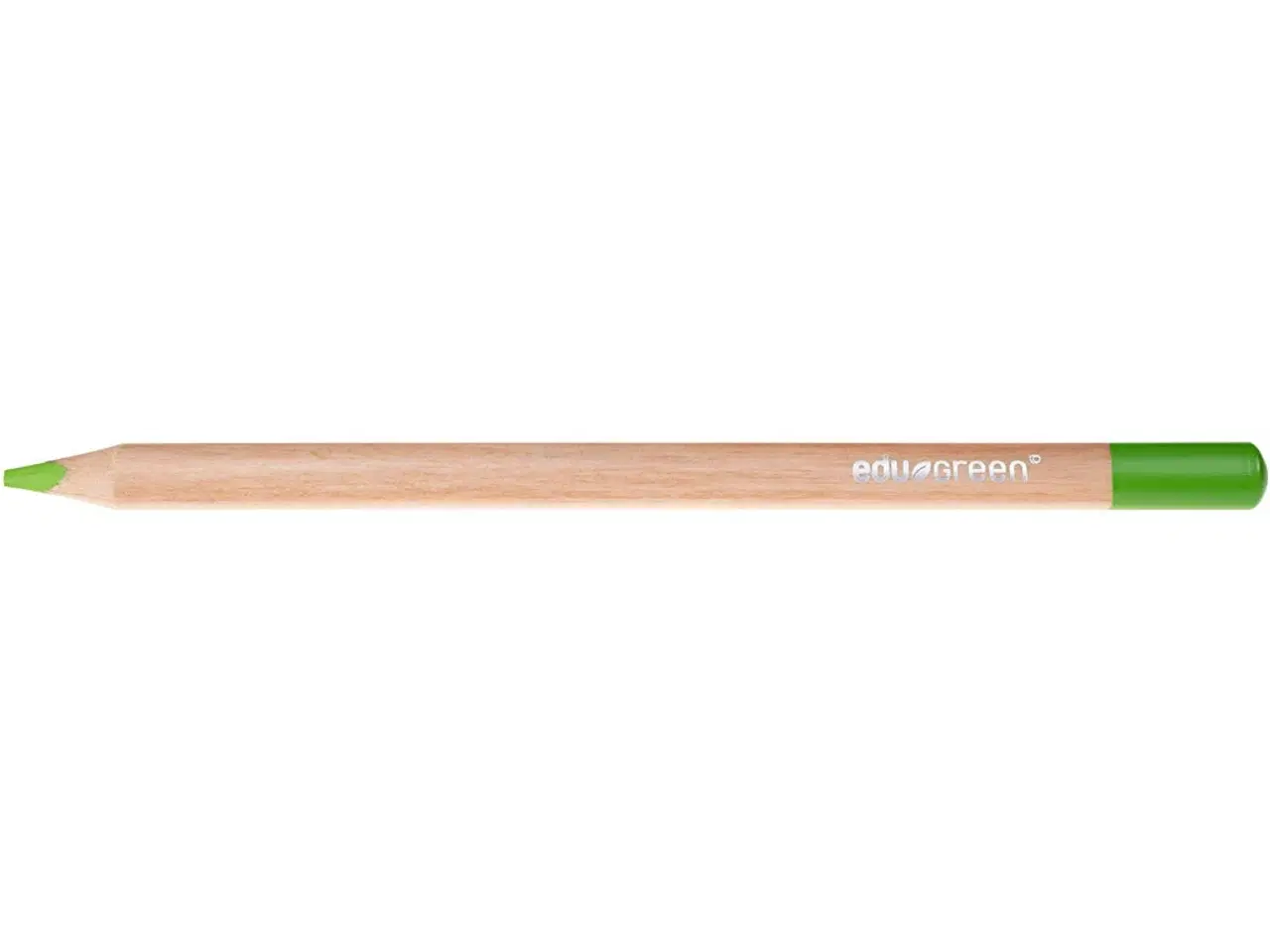 Billede 1 - Edugreen Kraftige Farveblyanter, mine 5 mm, lys grøn, 10stk./ 1 pk.