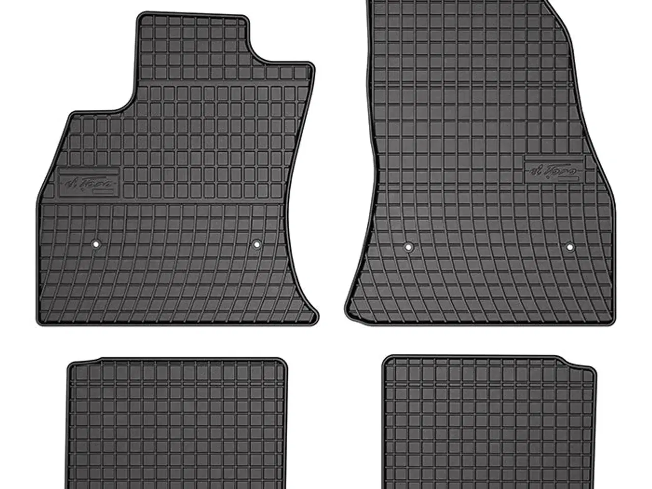 Billede 1 - Gummimåtter Fiat 500L minivan 2012-2022