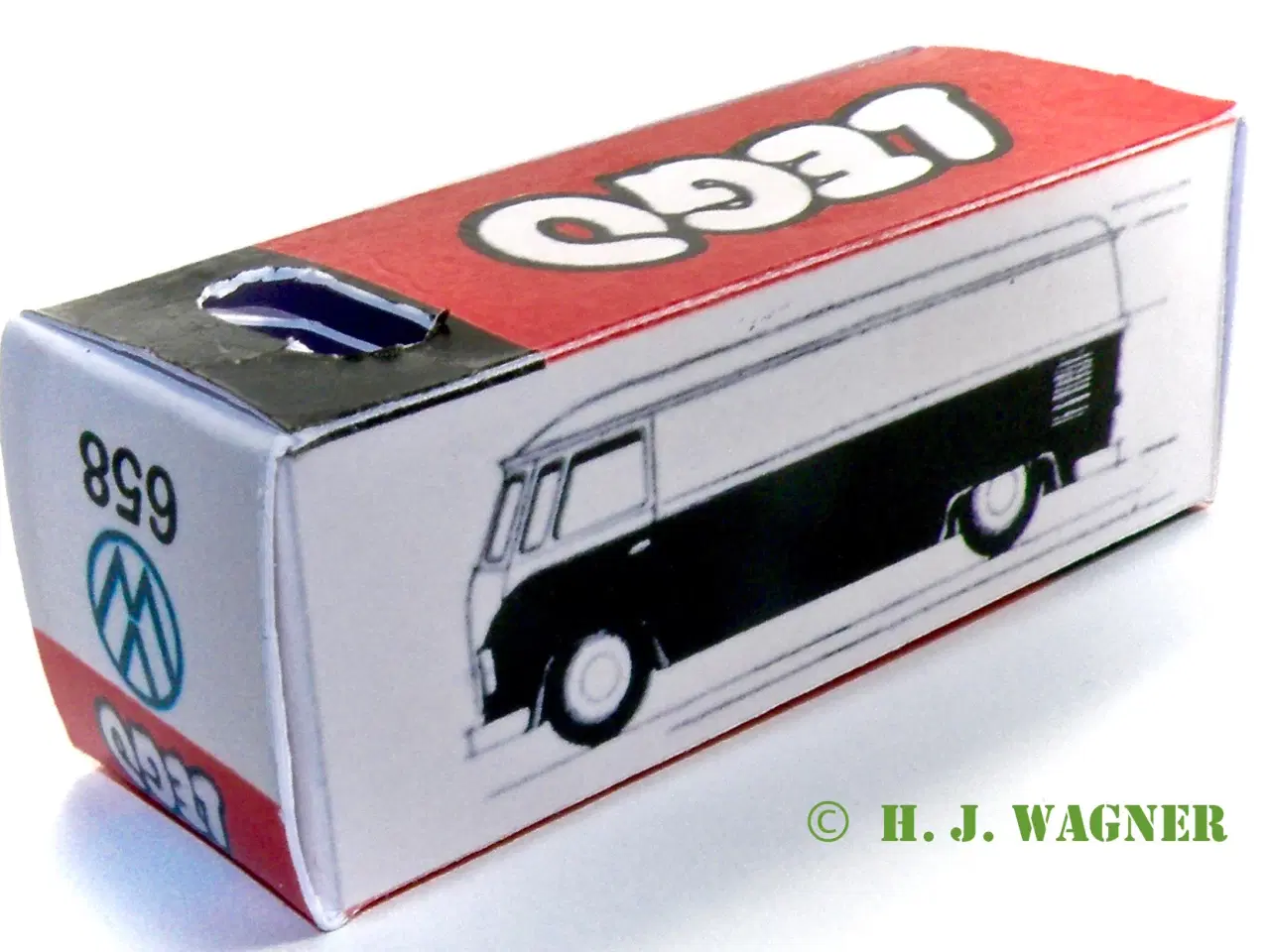 Billede 4 - LEGO - NYE reproboxe til H0/byplan biler/Bedford