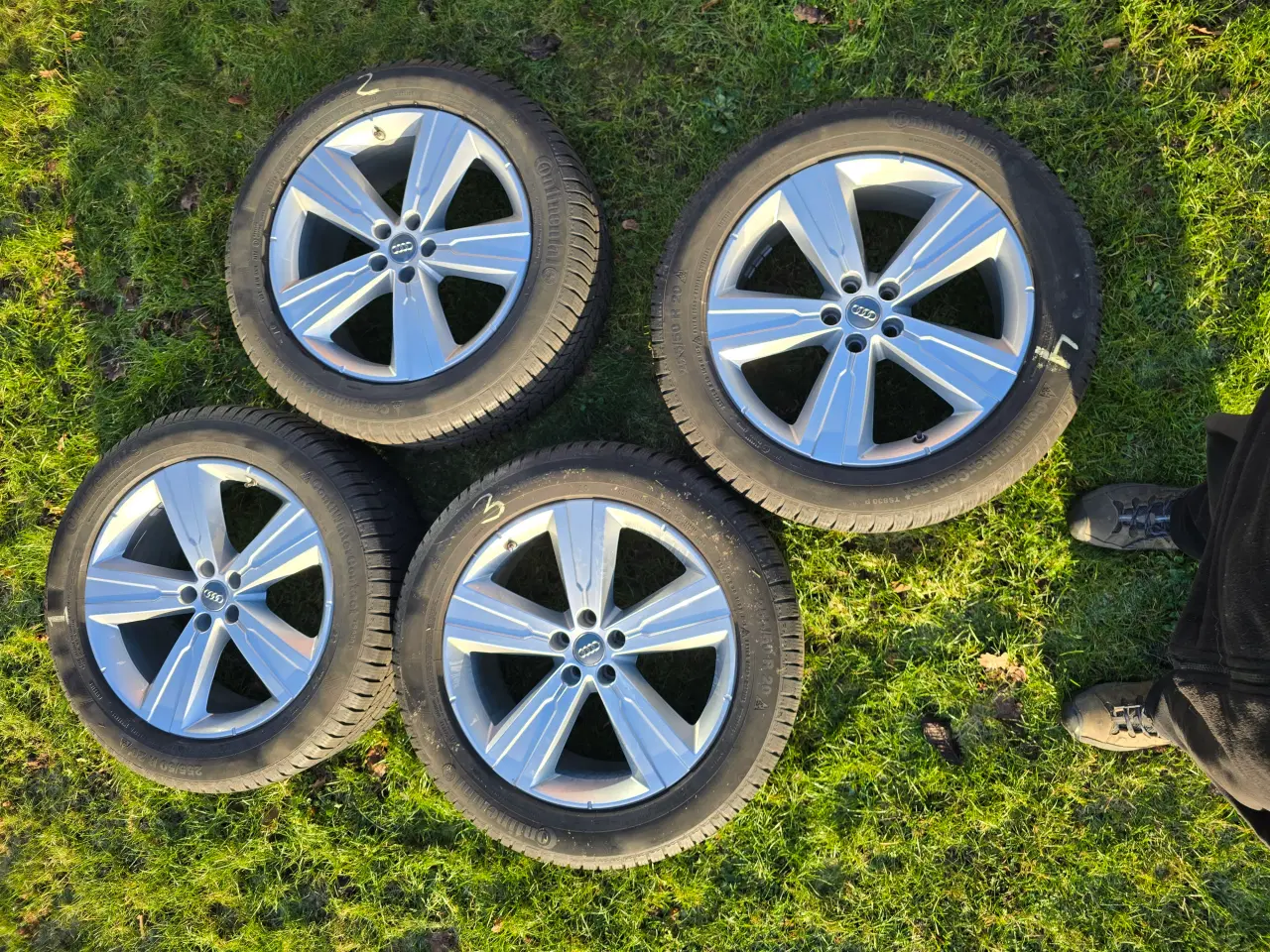 Billede 2 - 20" ORIGINALE AUDI Q7 vinterhjul CONTINENTAL