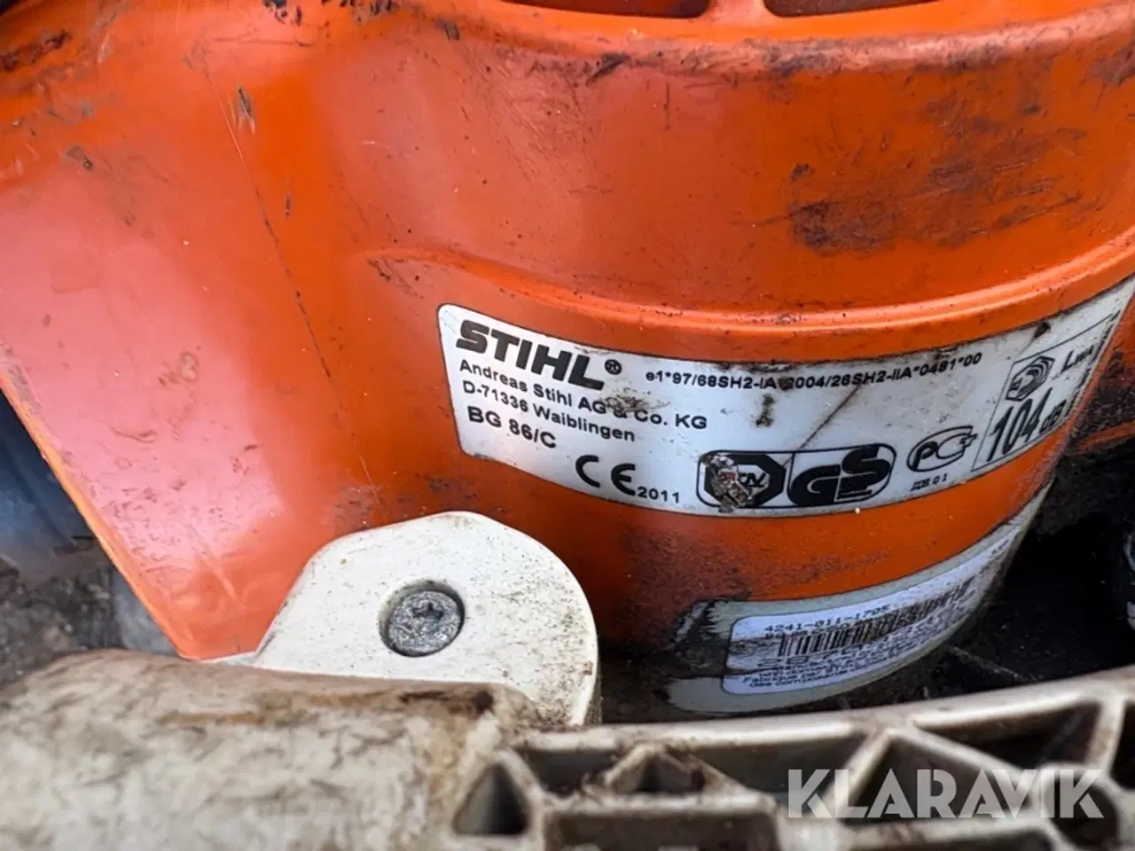 Billede 4 - Løvblæser, hækkeklipper og græstrimmer STIHL,metabo