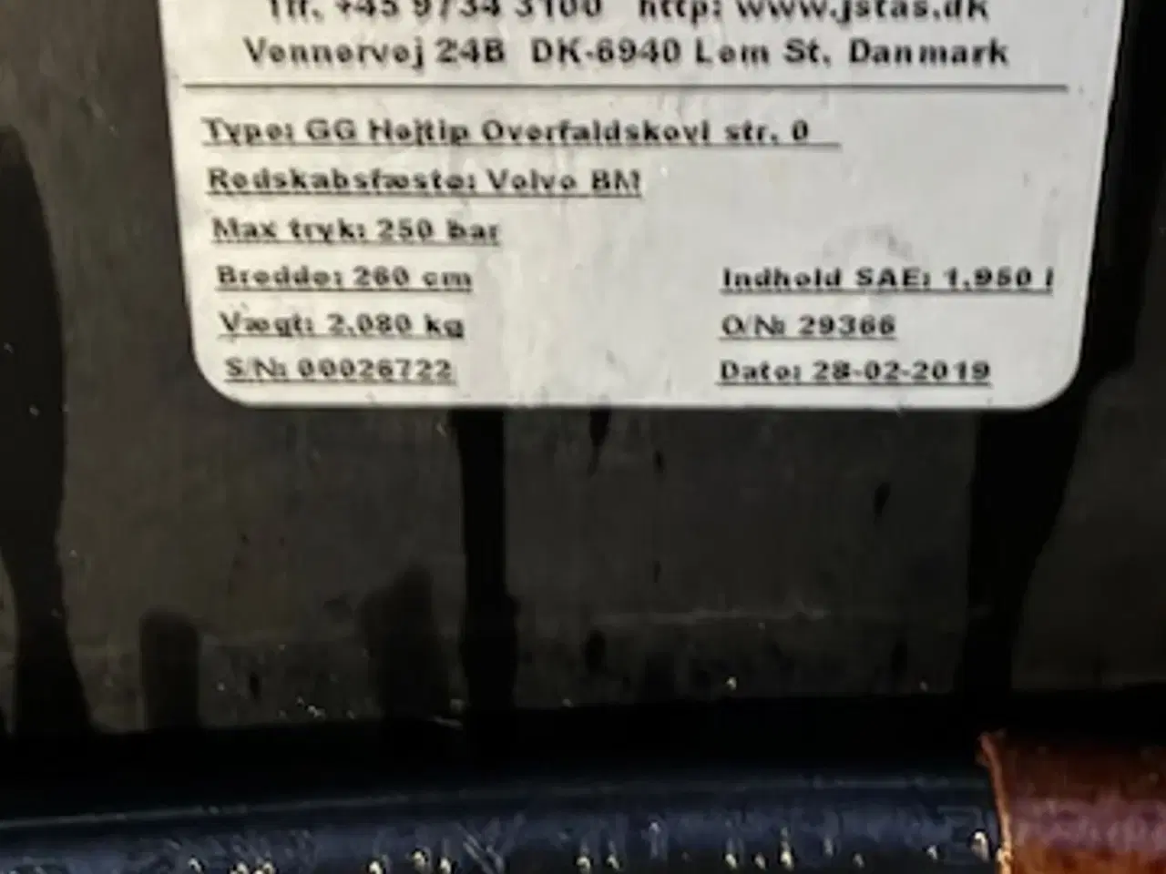 Billede 4 - JST Overfaldsskovl Højtip overfladskovl