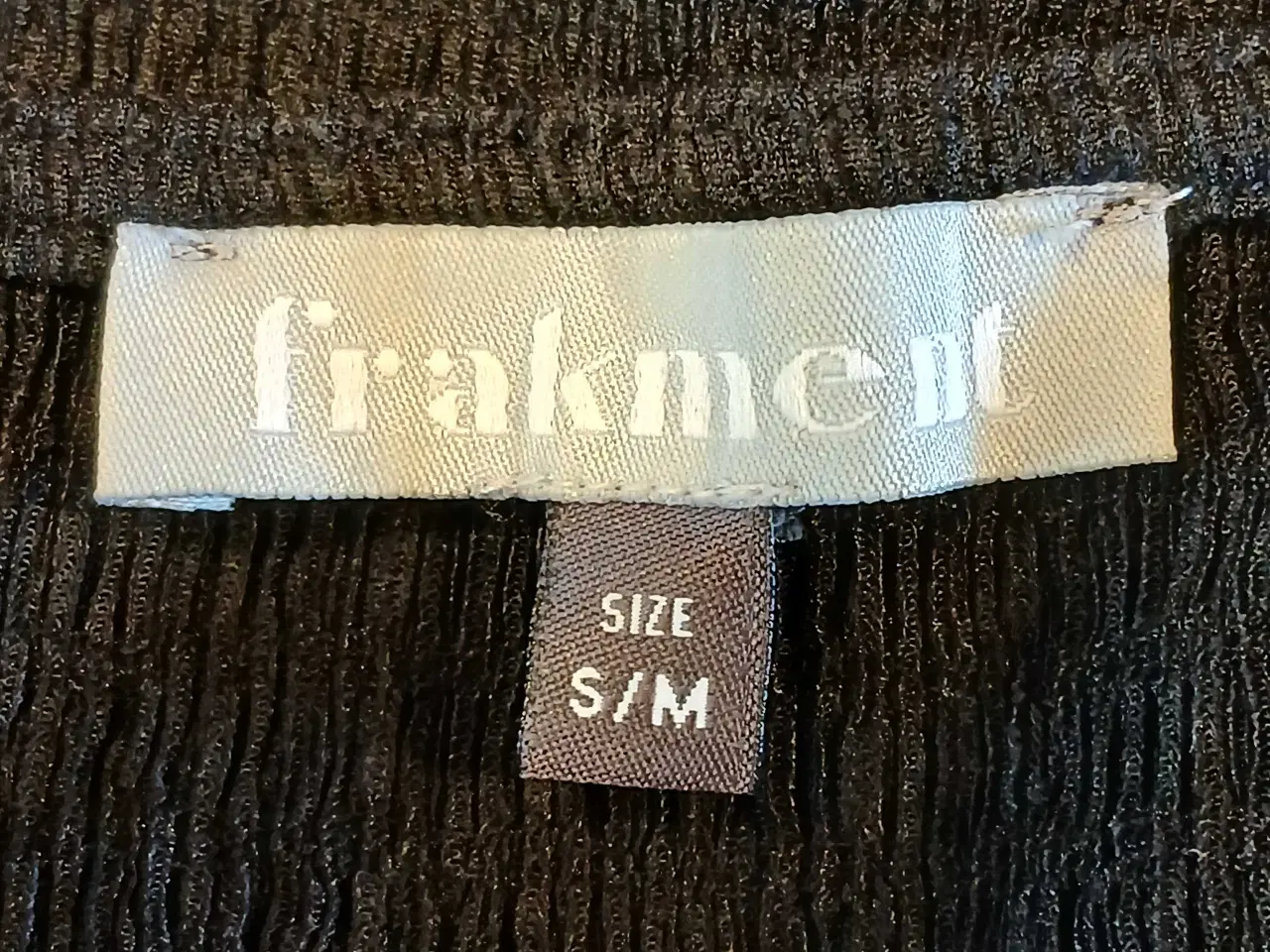 Billede 5 - Sort Frakment top str S