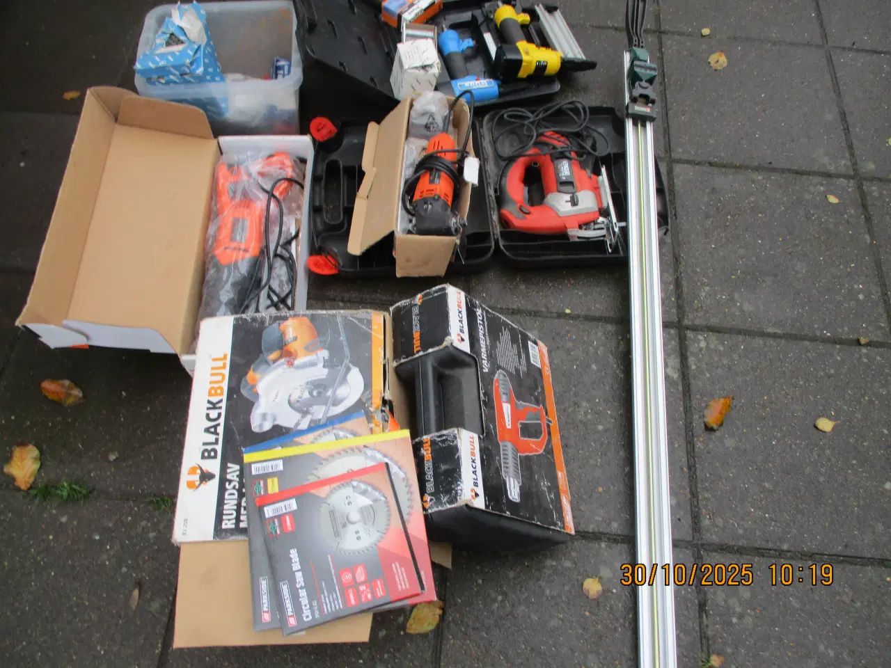 Billede 3 - Forskellige Elværktøj med 3 stk helt ny rundsavskl