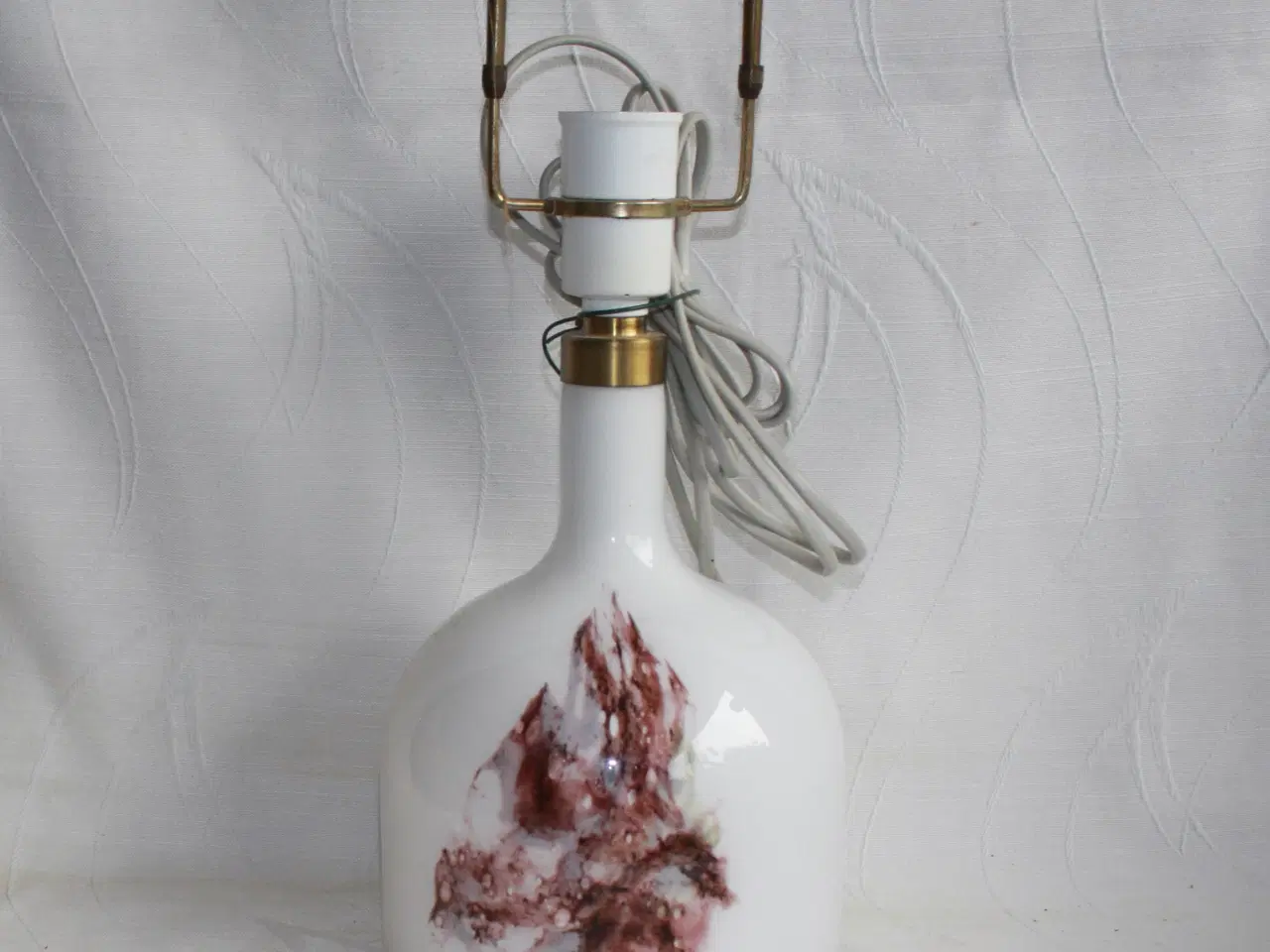 Billede 3 - Bordlampe fra Holmegaard