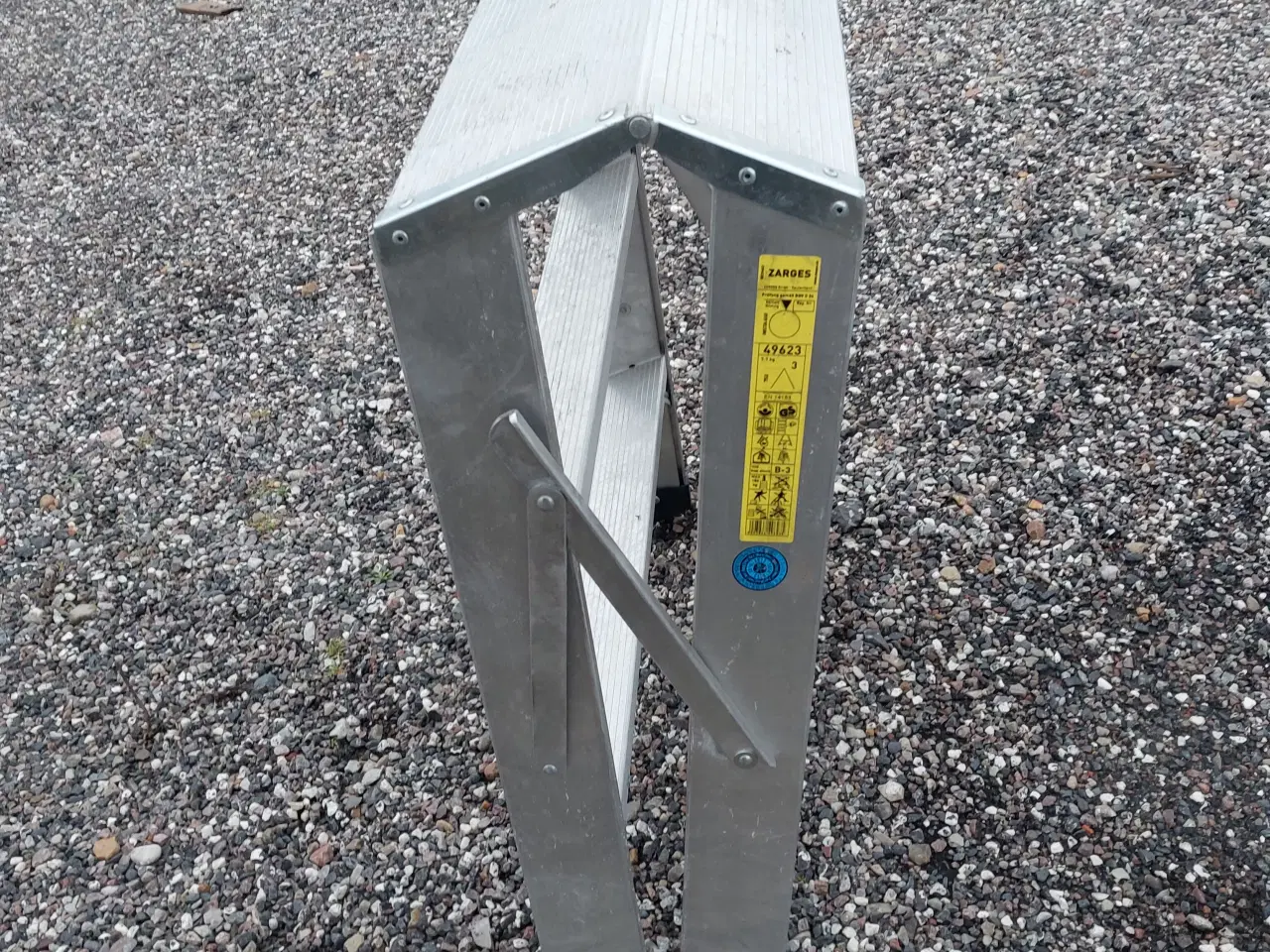 Billede 1 - Næsten ubrugt Zagres 3 trins stige kraftig model