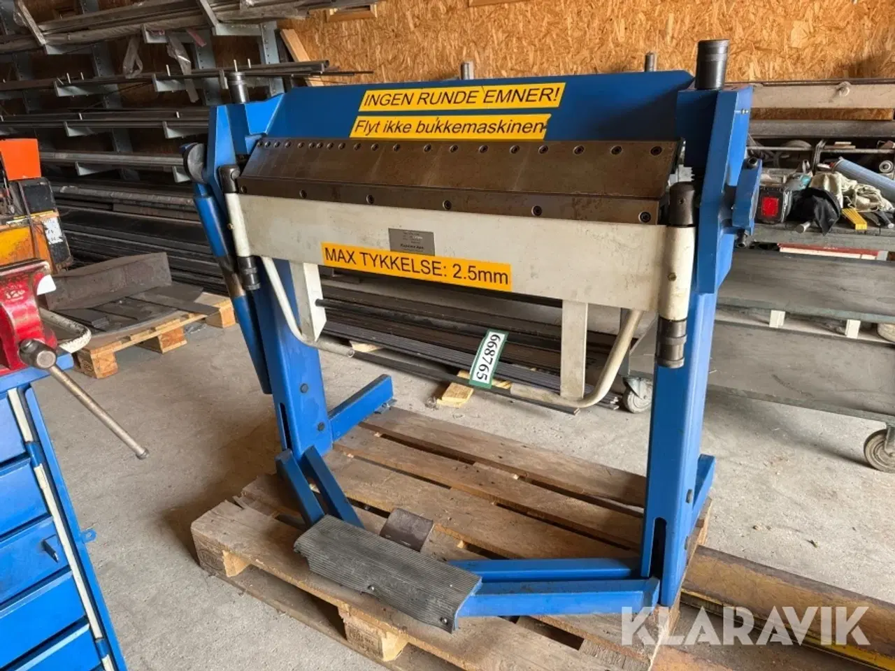 Billede 1 - Bukkemaskine Kapema Aps KFS 1025