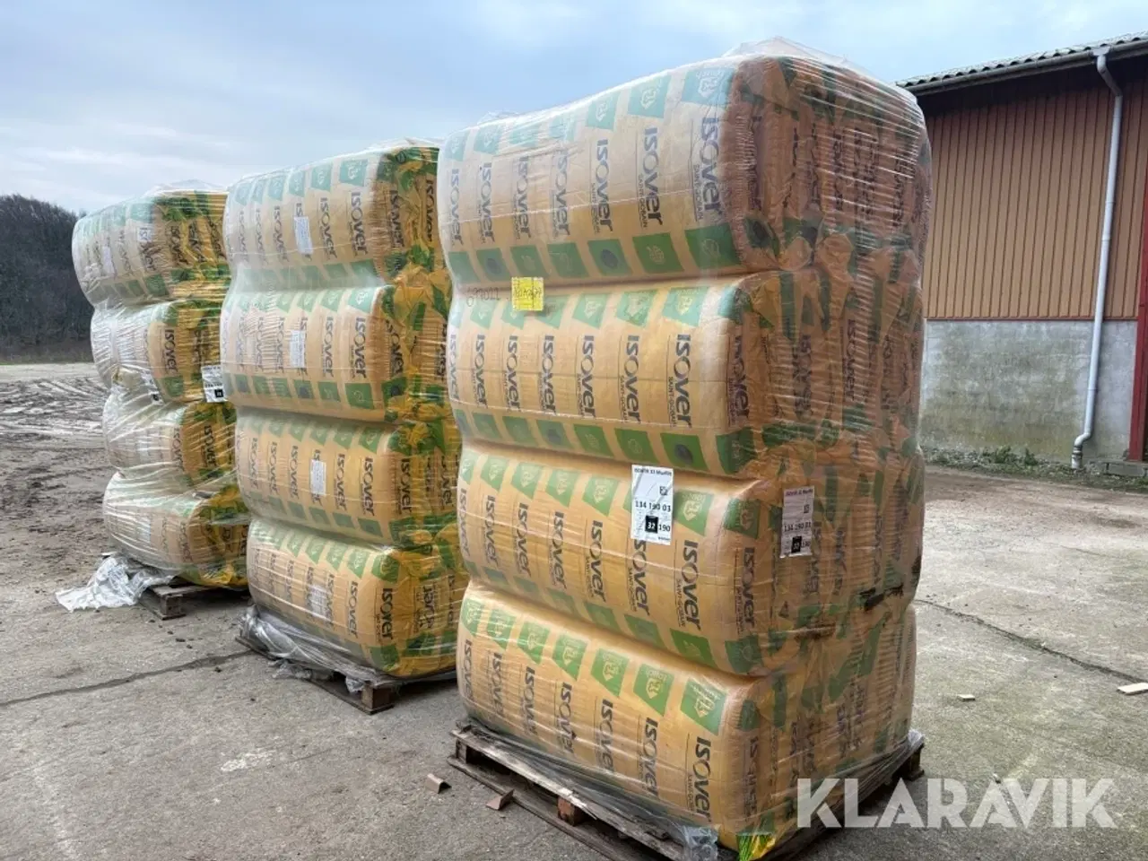 Billede 2 - Isolering Isover Murfilt - 3 paller af 31.01kvm