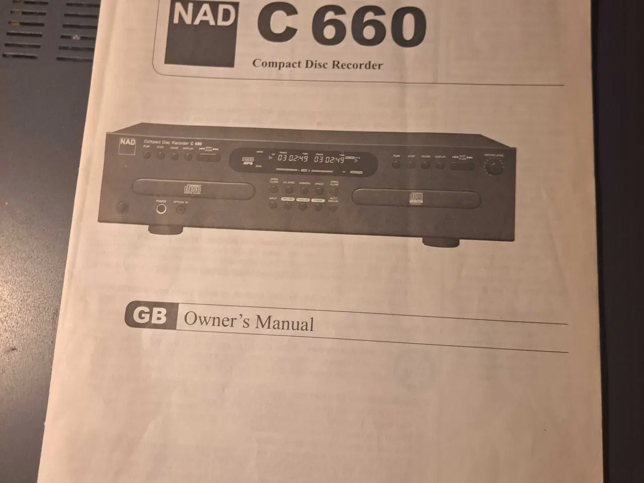Billede 3 - NAD C660 CD Brænder sælges