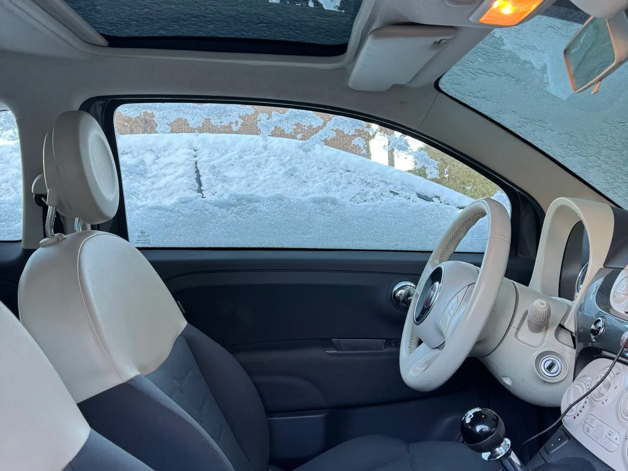 Billede 2 - Fiat 500 lounge 1.2, økonomisk og charmerende bybi