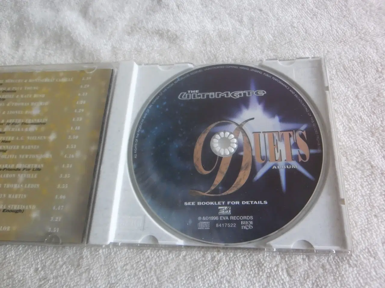 Billede 3 - CD:  Ultimate duet`s  Vol. 1,  kr. 20,00