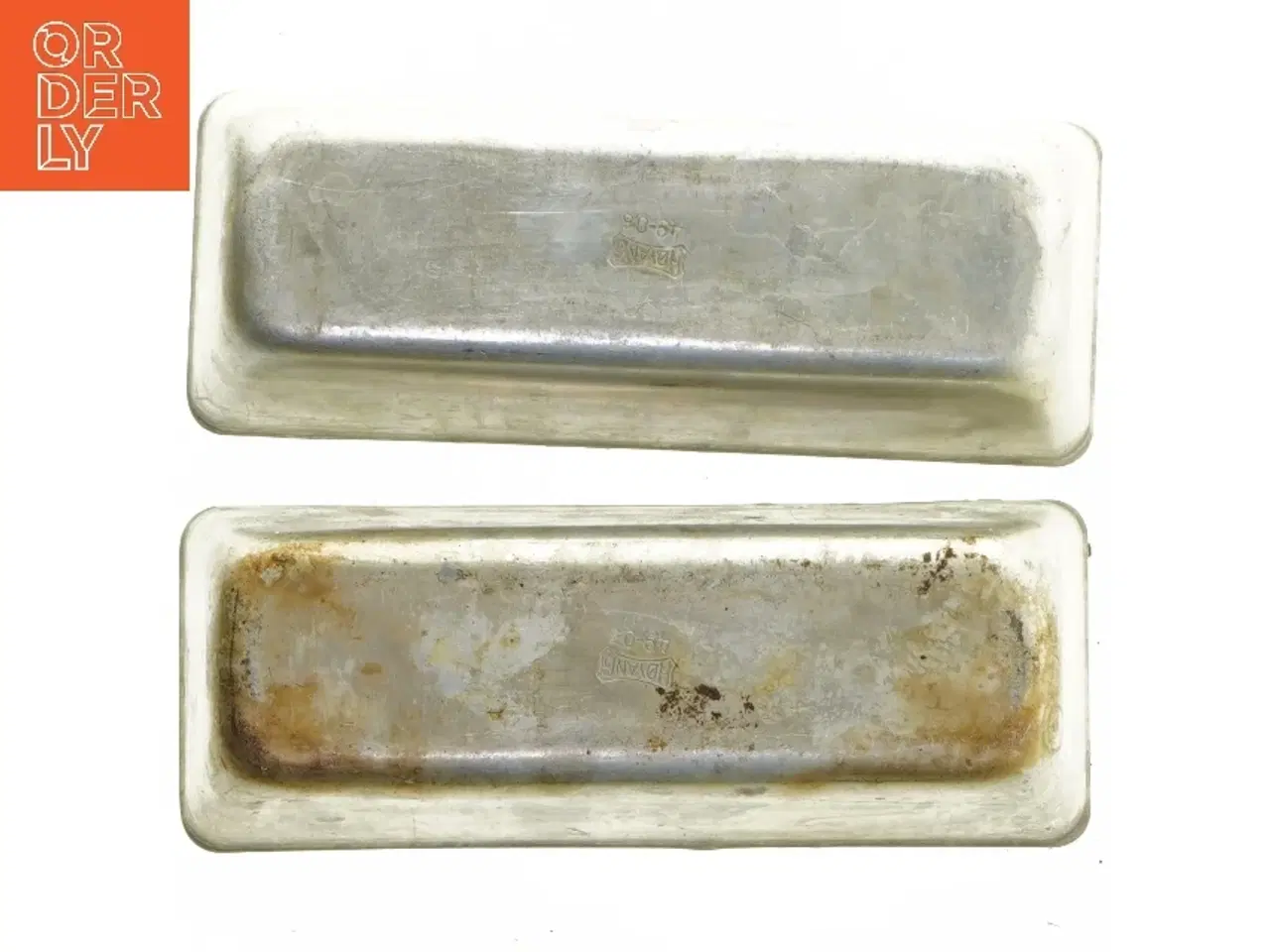 Billede 4 - To brødforme i aluminium fra Høyang (str. 6x18x7 cm)