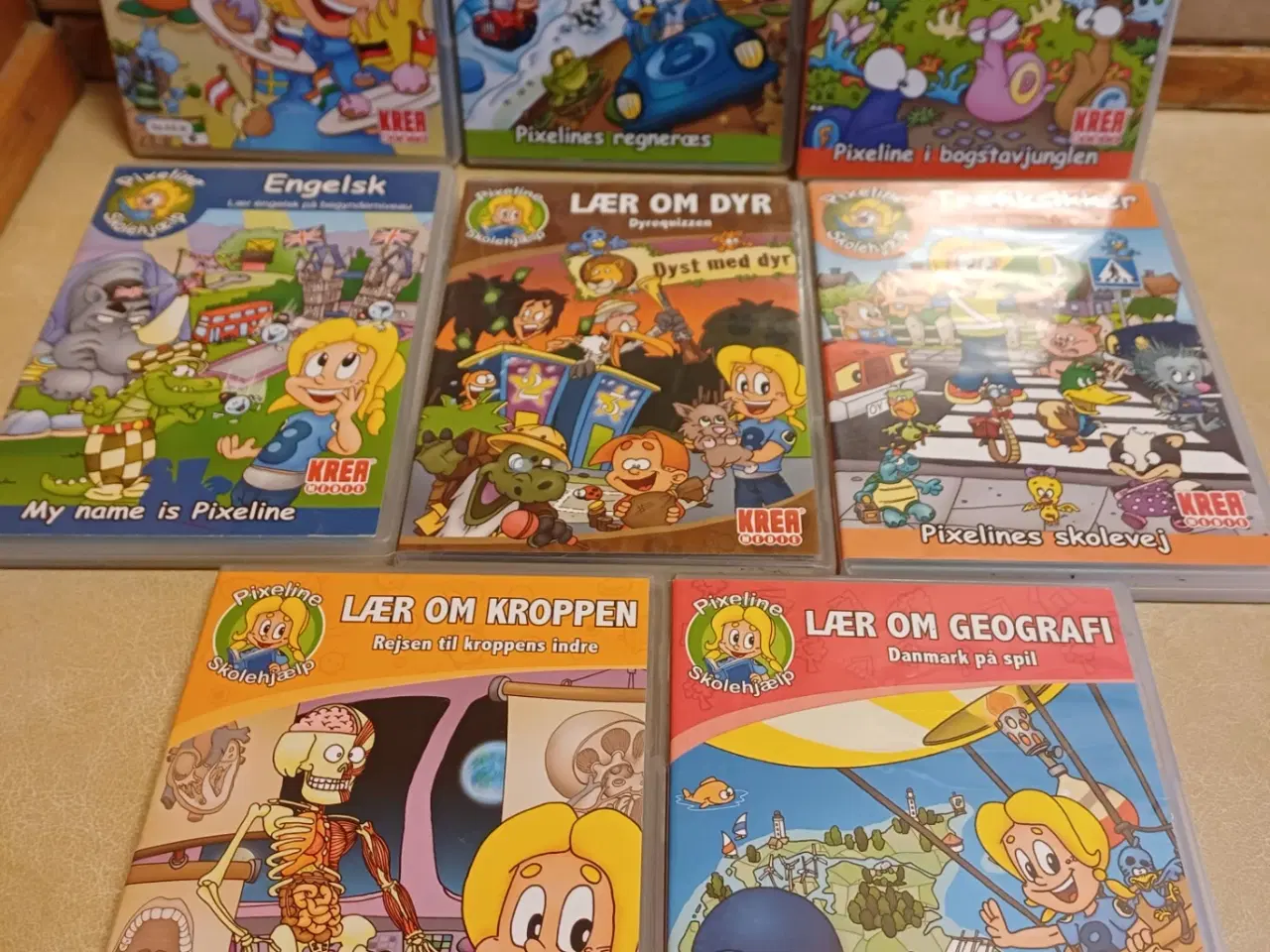 Billede 1 - Pixeline Leg & Lær, computerspil