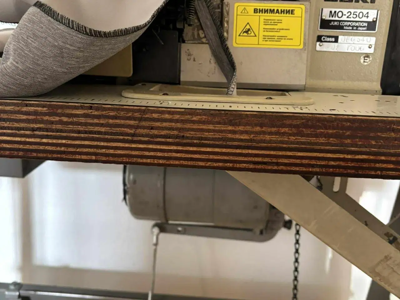 Billede 5 - Symaskine Juki MO-2504 – industrioverlock
