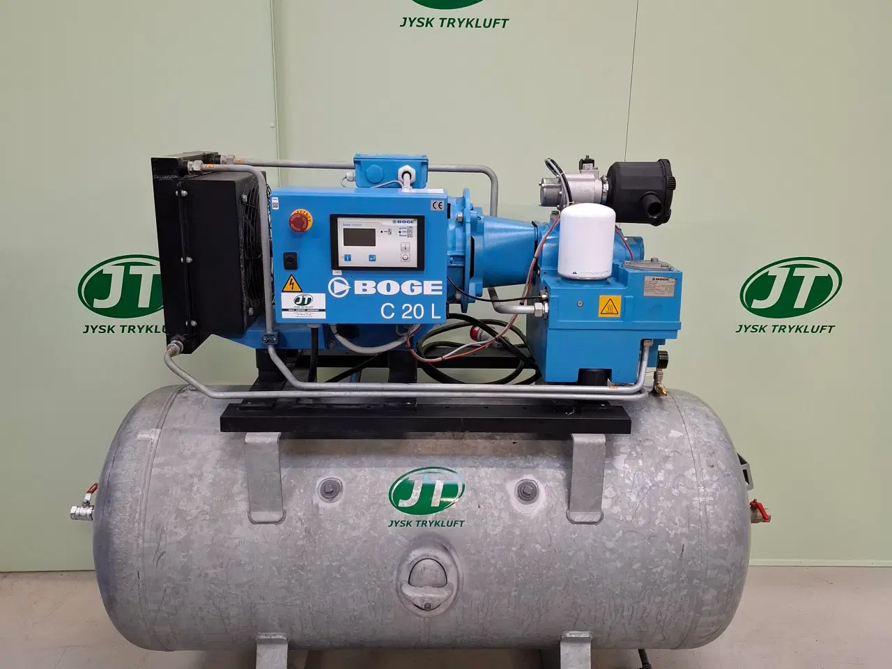 Billede 1 - BOGE Skruekompressor Meget pæn 15kw. 2500L/min. 