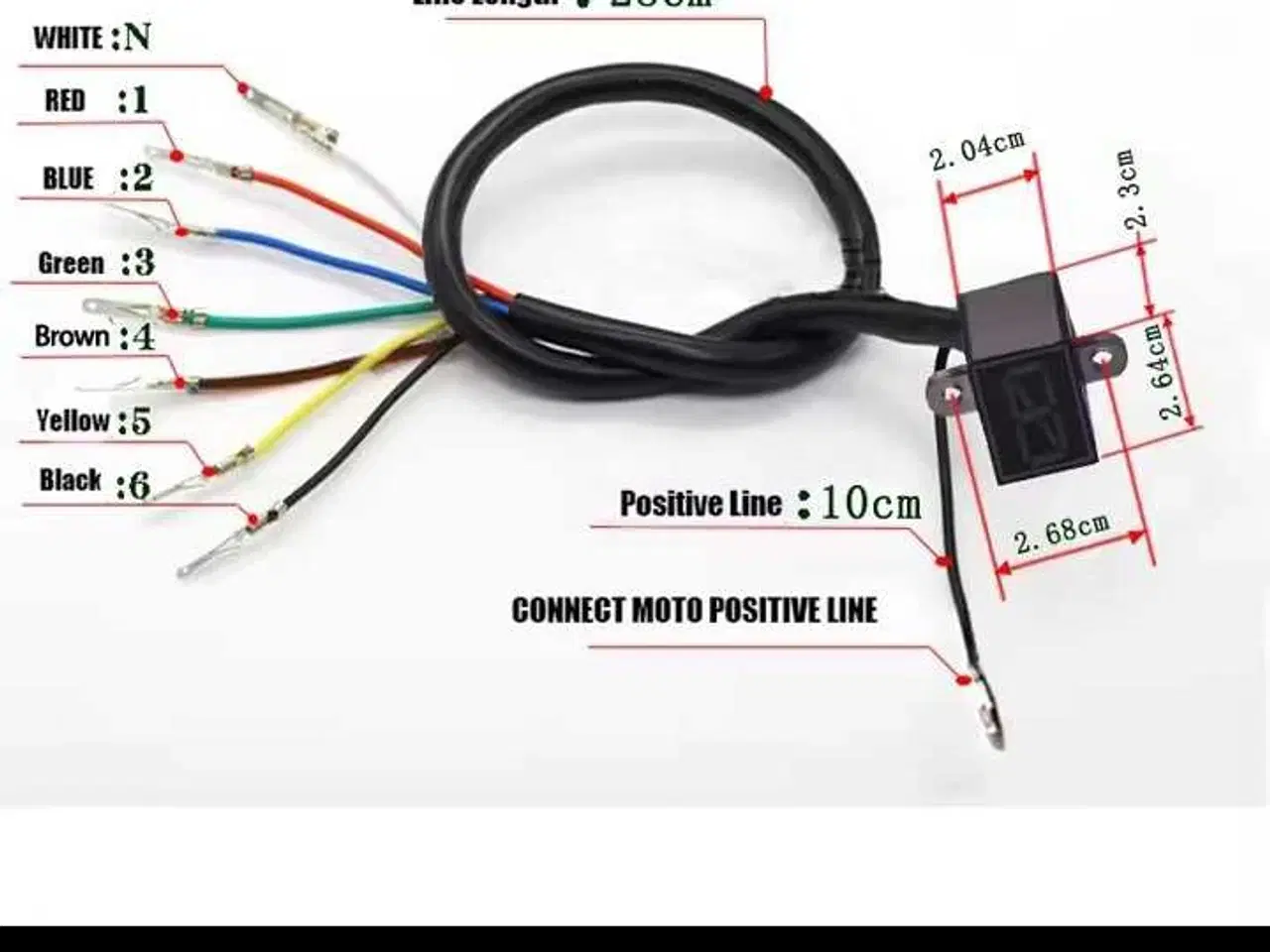 Billede 1 - Suzuki GS500E & F Gearindikator 500 kr.