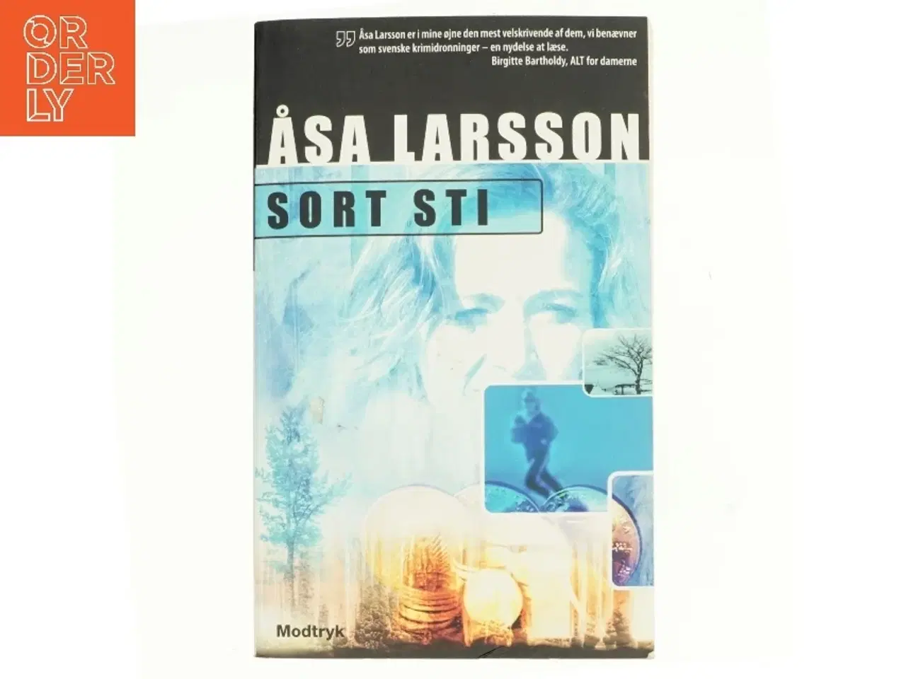 Billede 1 - Sort sti af Åsa Larsson (Bog)