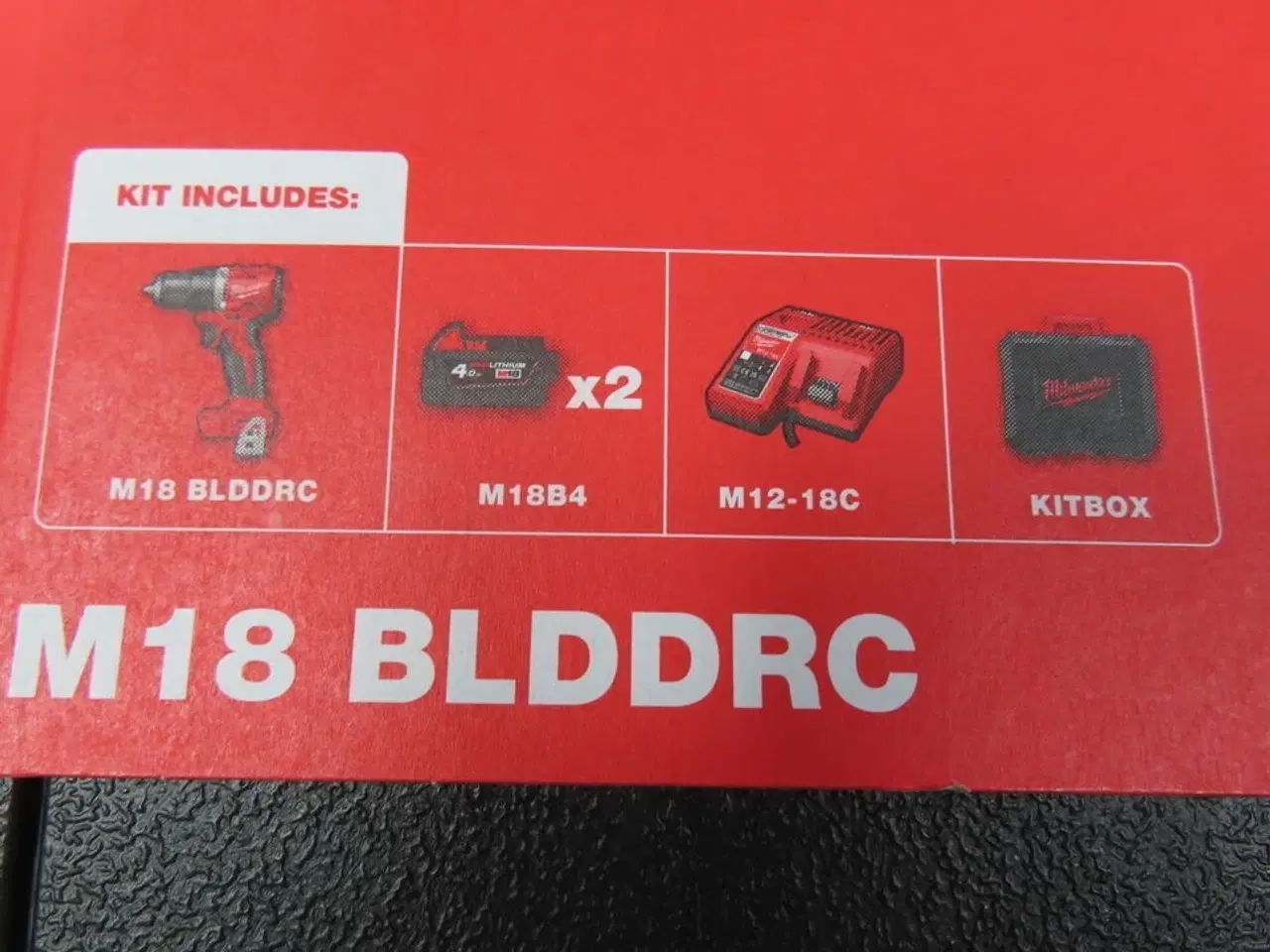 Billede 2 - Boremaskine MILWAUKEE M18 BLDDRC