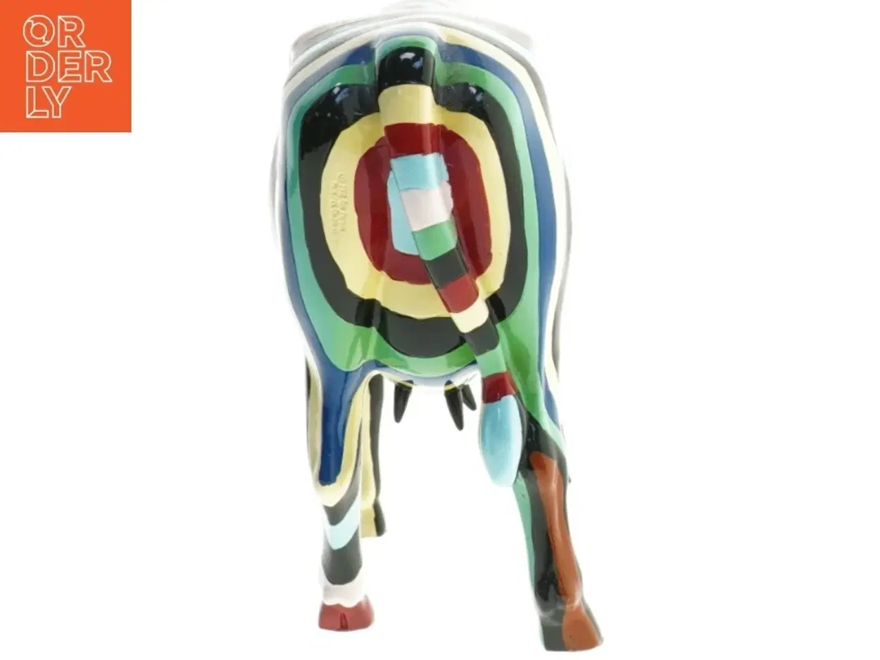 Billede 2 - Cowparade ko i large. Farverig. (str. 30 cm)
