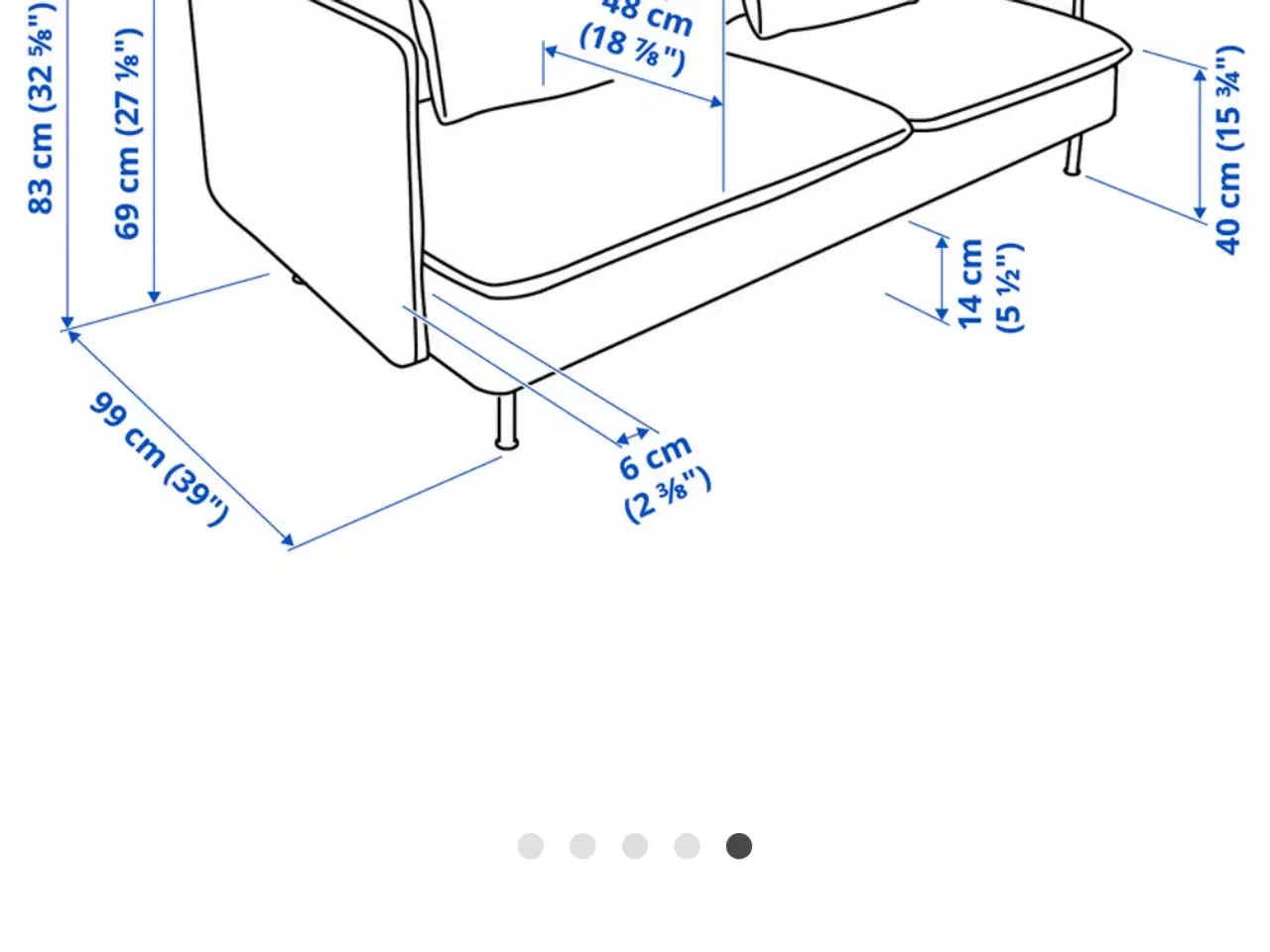 Billede 2 - SÖDERHAMN Sofa 