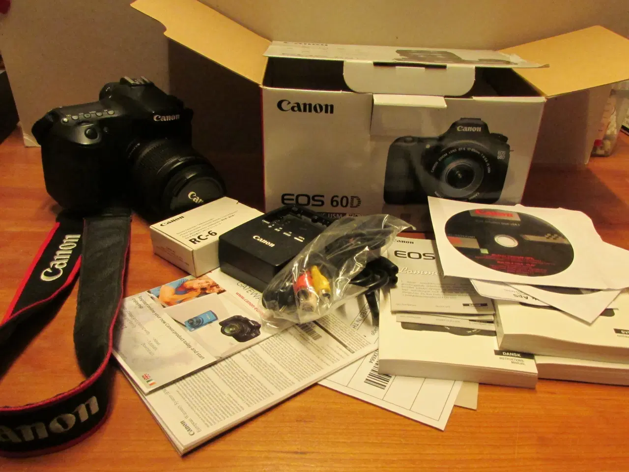 Billede 2 - Canon EOS 60D med objektiv EF-S 18-55mm