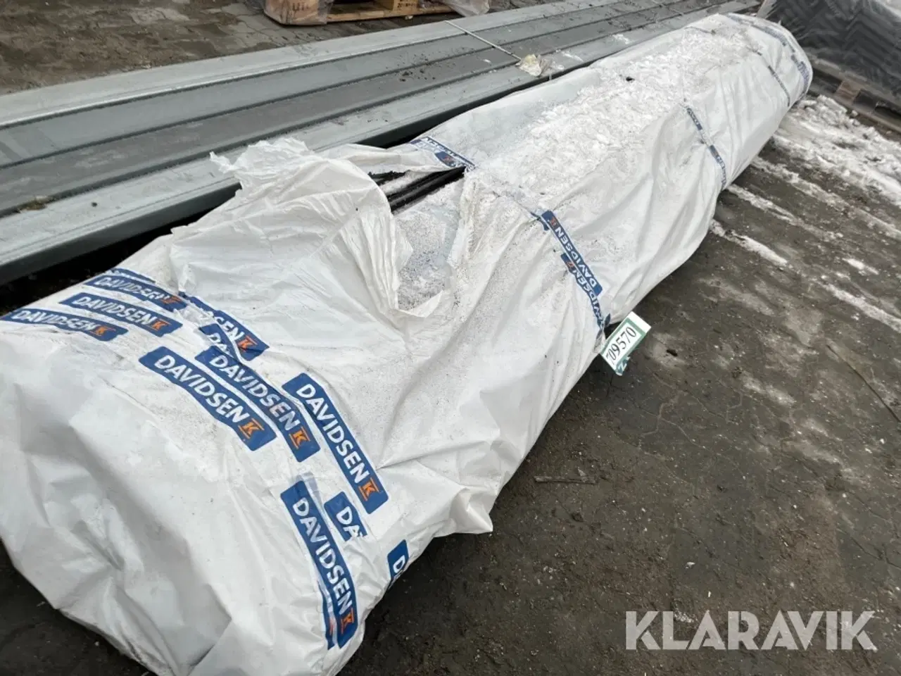 Billede 1 - Beklædning Iwarson/Swisspearl 360cm med lister sort