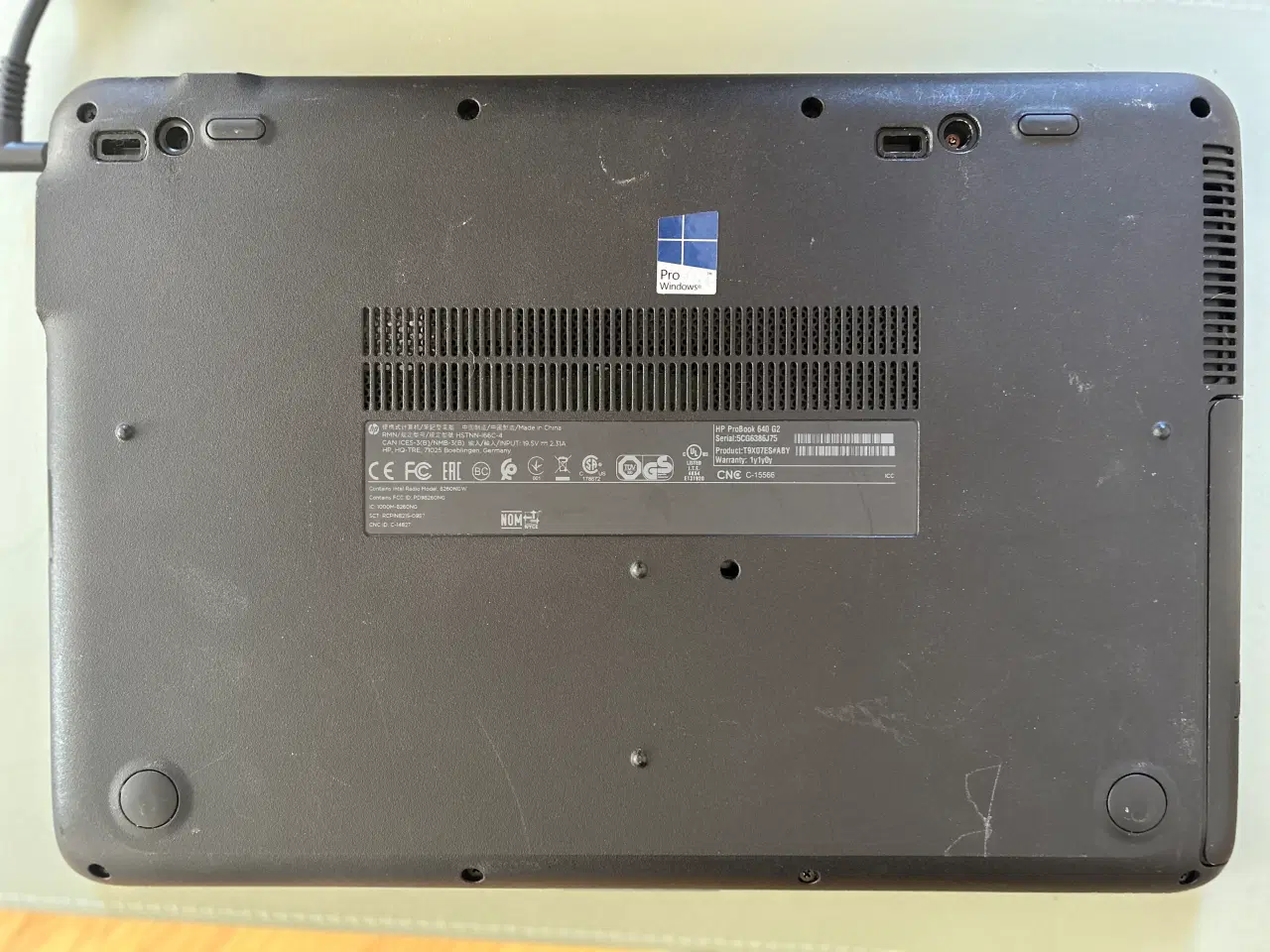 Billede 3 - HP ProBook 640 G2 NoteBook