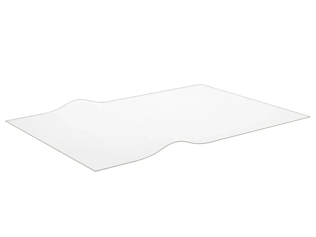 Billede 4 - Bordbeskytter 140x90 cm 1,6 mm PVC transparent