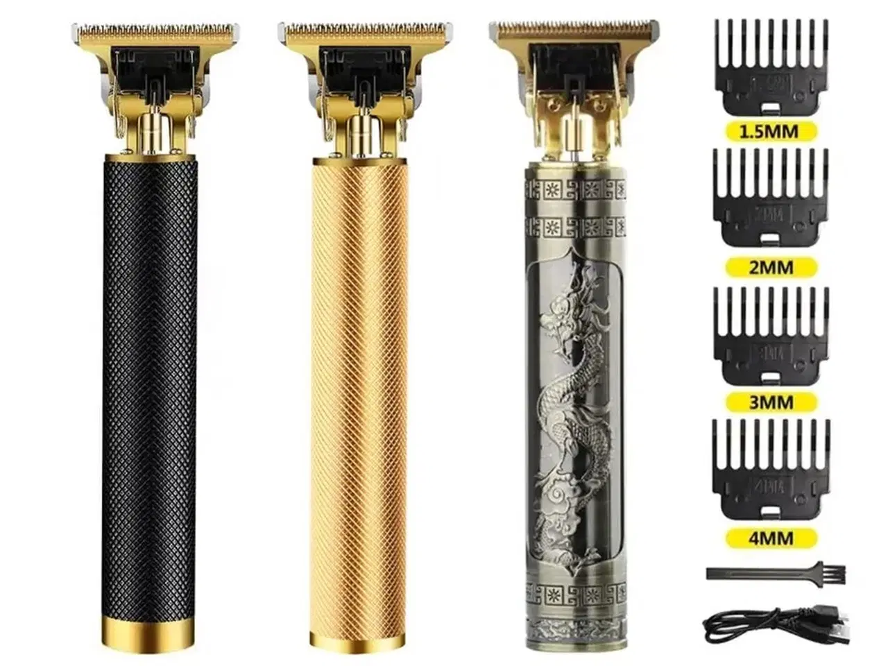 Billede 1 - 3 stk. Hårtrimmere med opladeligt batteri.