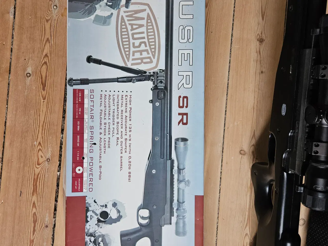 Billede 1 - Softgun sniper Mauser