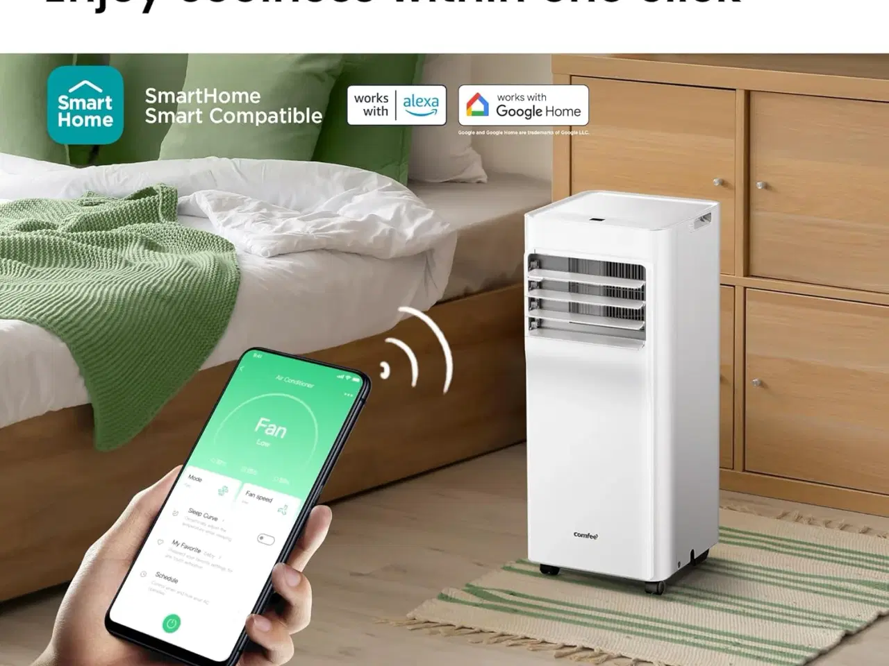 Billede 7 - Comfee Breezy Cool Pro 2.6 Mobile Air Conditioner