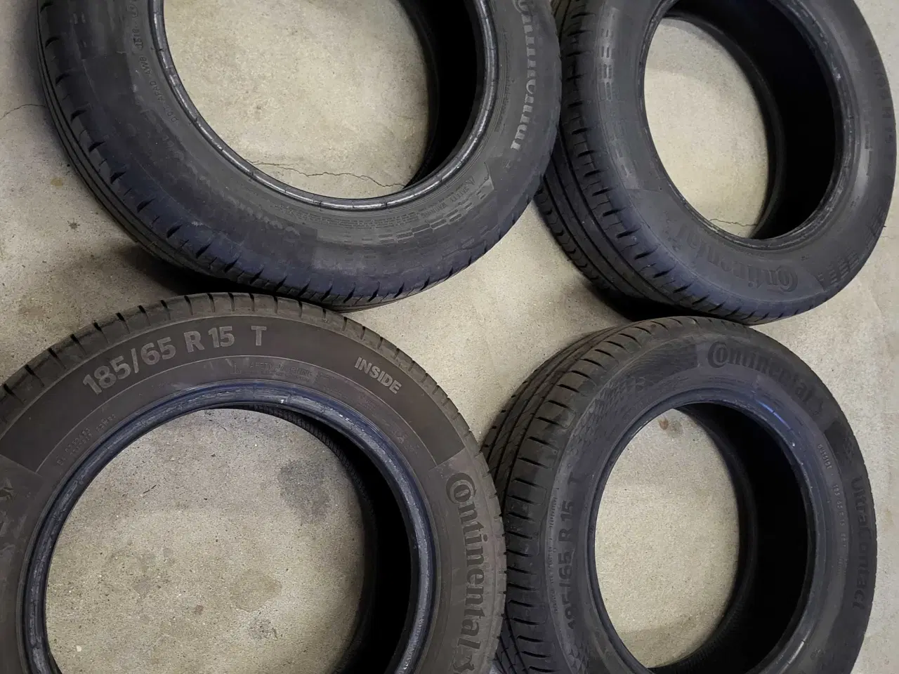 Billede 7 - 4 Styks sommerdæk Mrk. Continental.