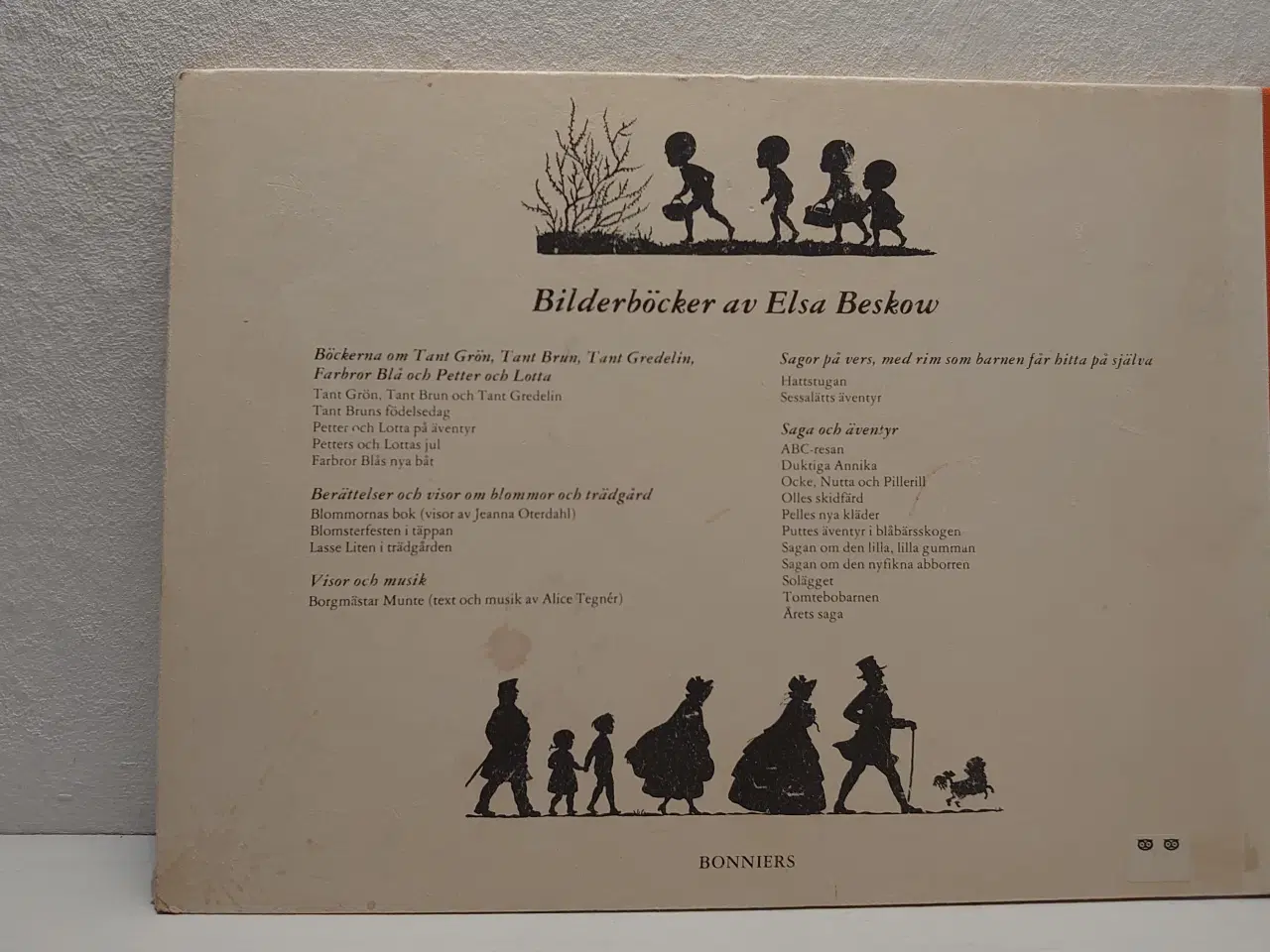 Billede 2 - Elsa Beskow: Hatt-Stugan. Udg. 1965. Svensk