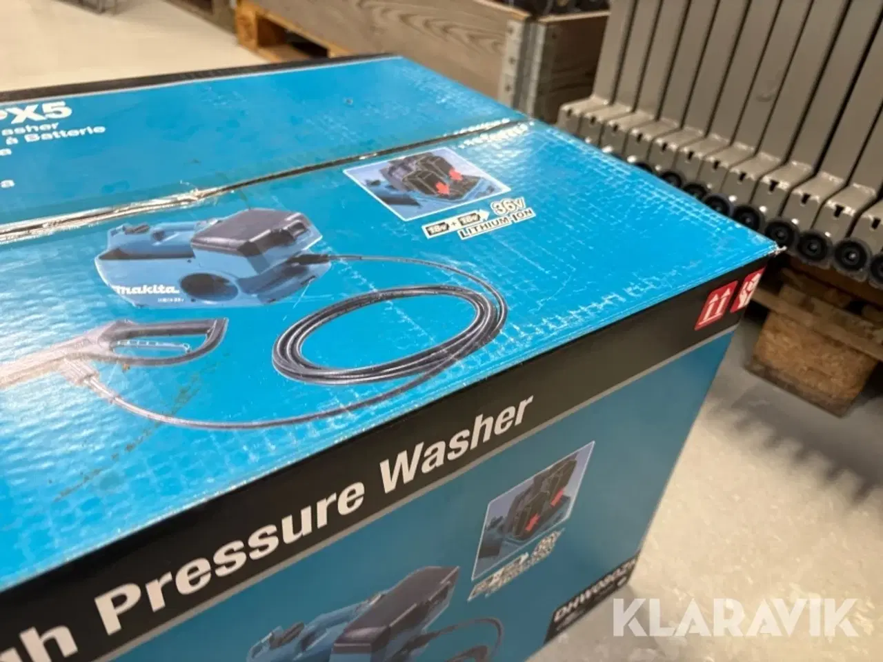 Billede 11 - Højtryksrenser Makita IPX5 ledningsfri