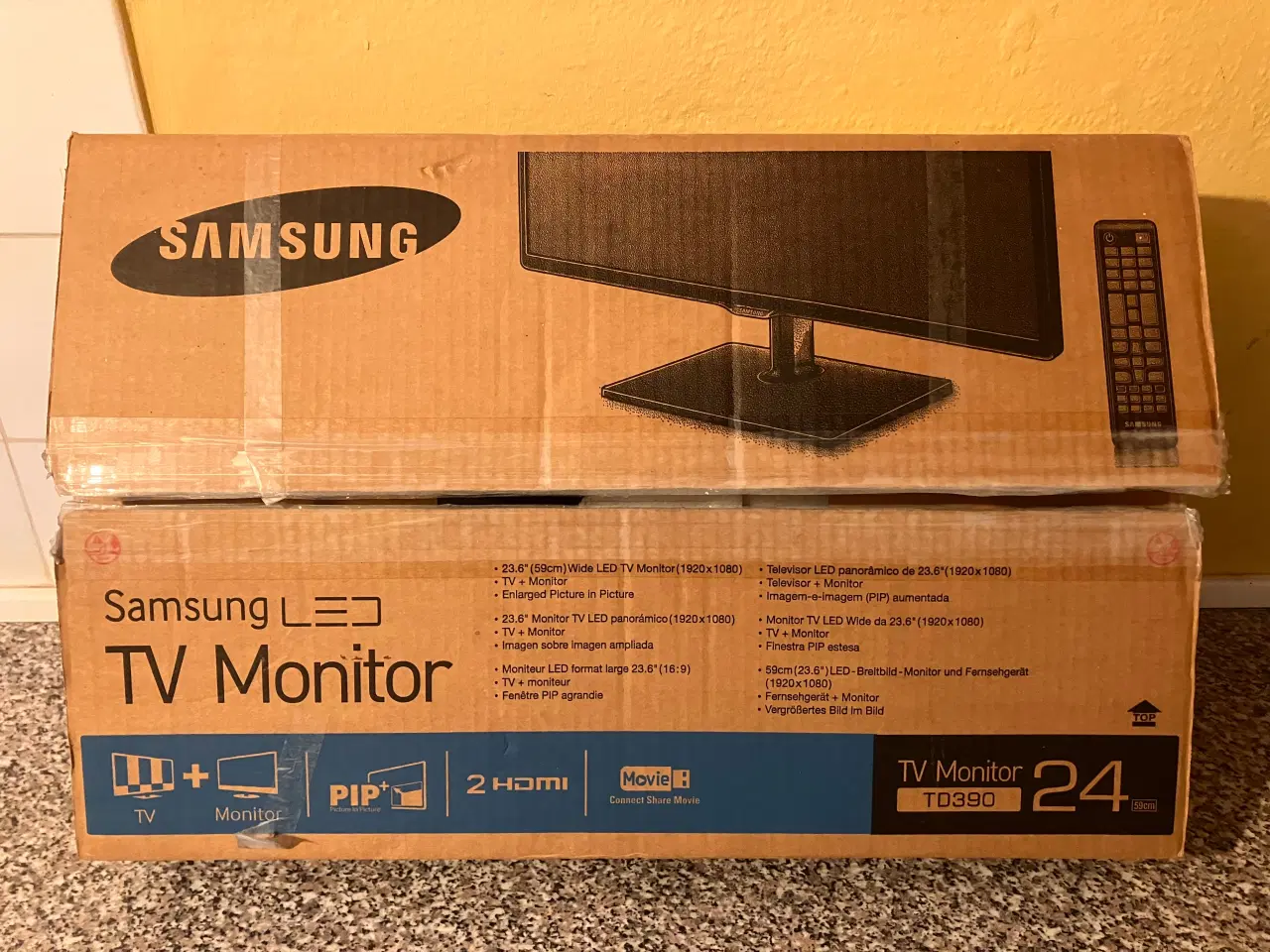 Billede 1 - 24” TV monitor.