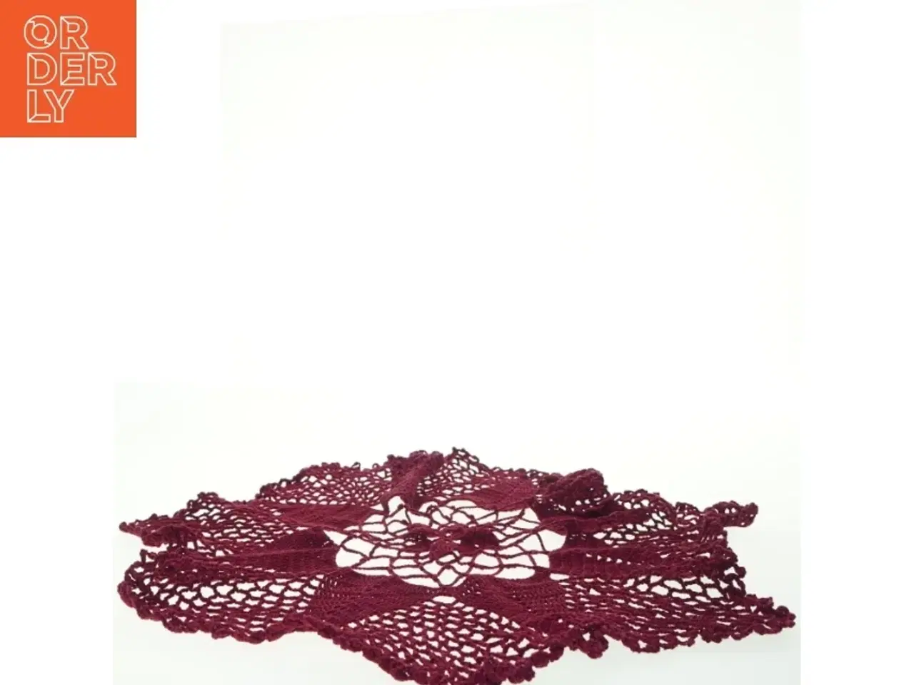 Billede 3 - Hæklet pynteunderlag (str. Ø 60 cm)