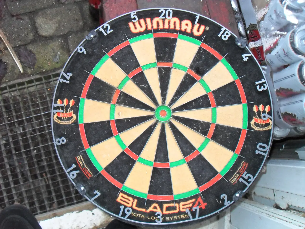 Billede 1 - dartskive winmau blade 4 i fin stand